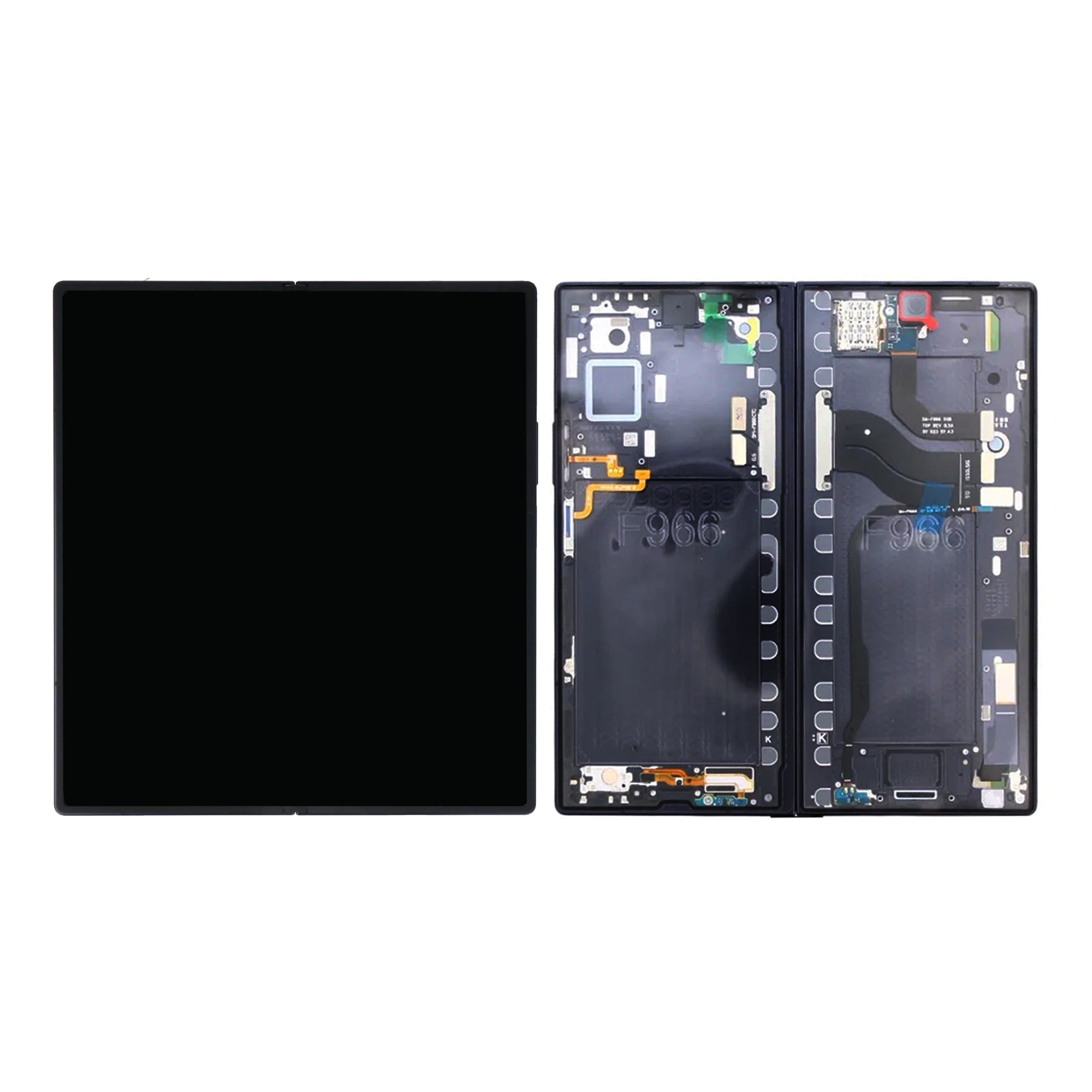 Samsung Galaxy Z Fold7 F966B Main Display und Touchscreen-Digitizer mit Rahmen Jetblack Service Pack – Bild 4