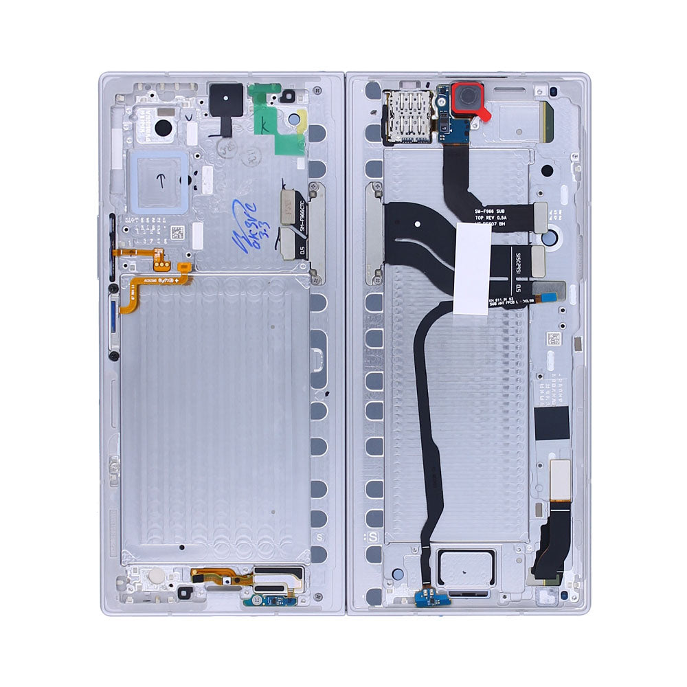 Samsung Original Display Galaxy Z Fold7 Main F966B mit Rahmen Silver Shadow – Bild 3