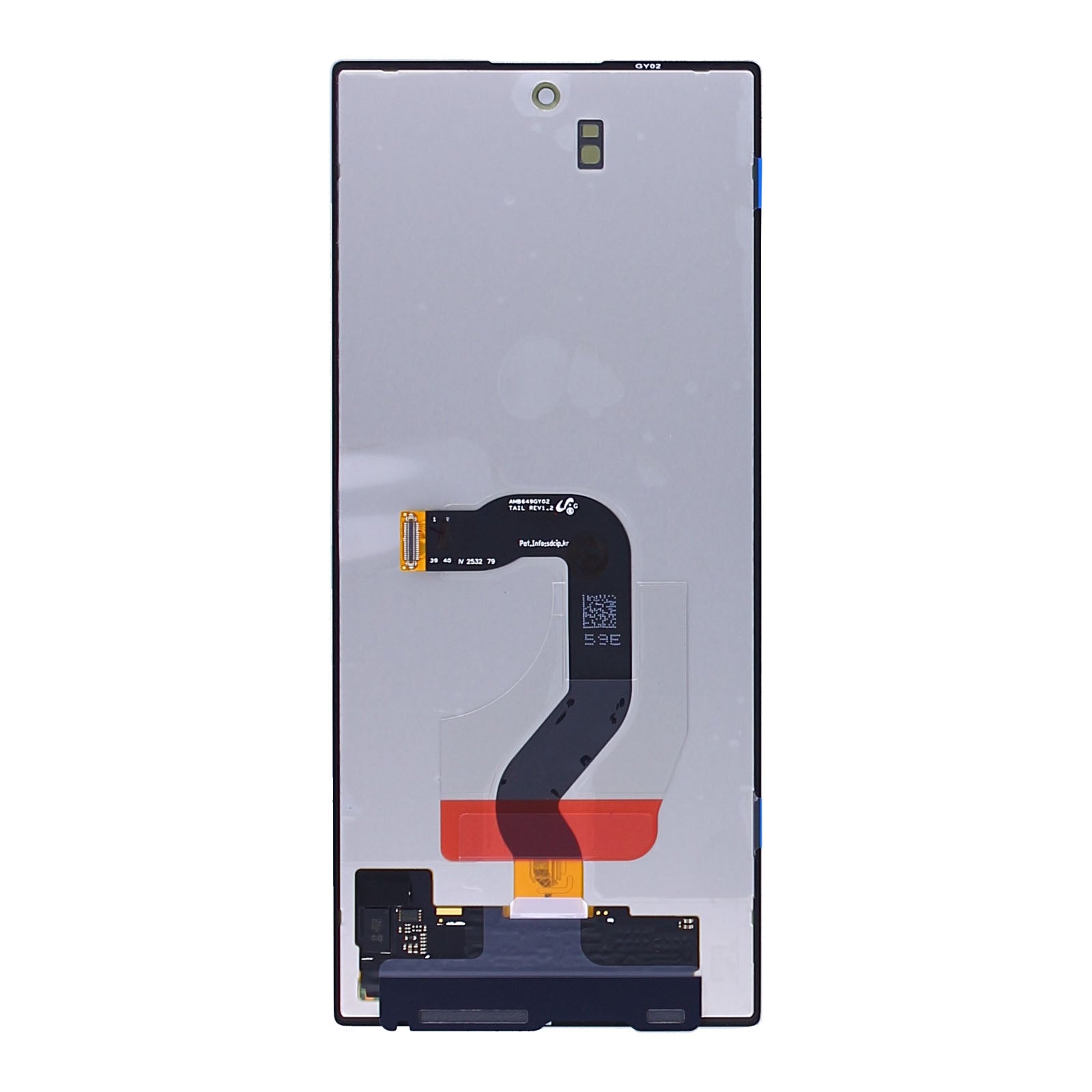Samsung Galaxy Z Fold7 F966B Sub Display und Touchscreen-Digitizer Black Service Pack – Bild 3