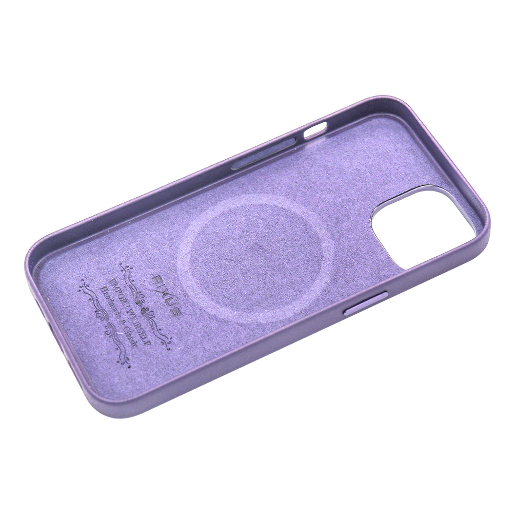 Rixus Classic 02 Hülle mit MagSafe kompatibel für Apple iPhone 13 Purple – Bild 3
