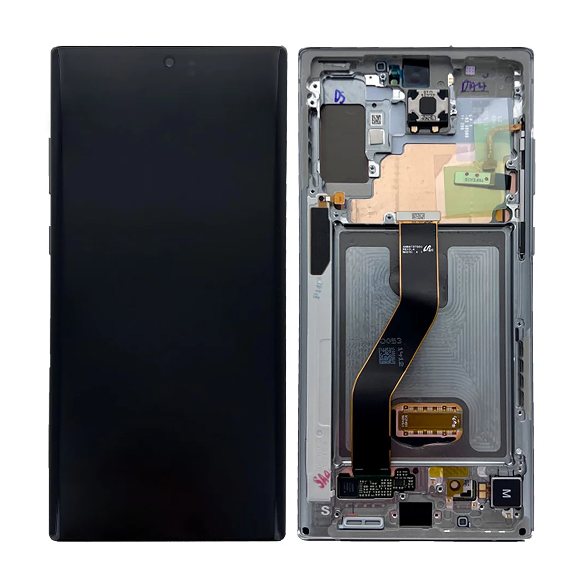 Samsung Galaxy Note 10 Plus N975F Display und Touchscreen-Digitizer mit Rahmen Aura Glow Service Pack – Bild 3
