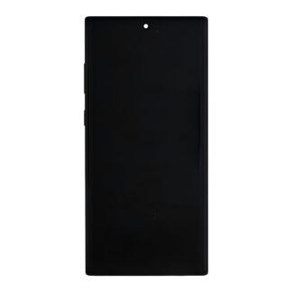 Samsung Galaxy Note 10 Plus N975F Display und Touchscreen-Digitizer mit Rahmen Aura Black Service Pack