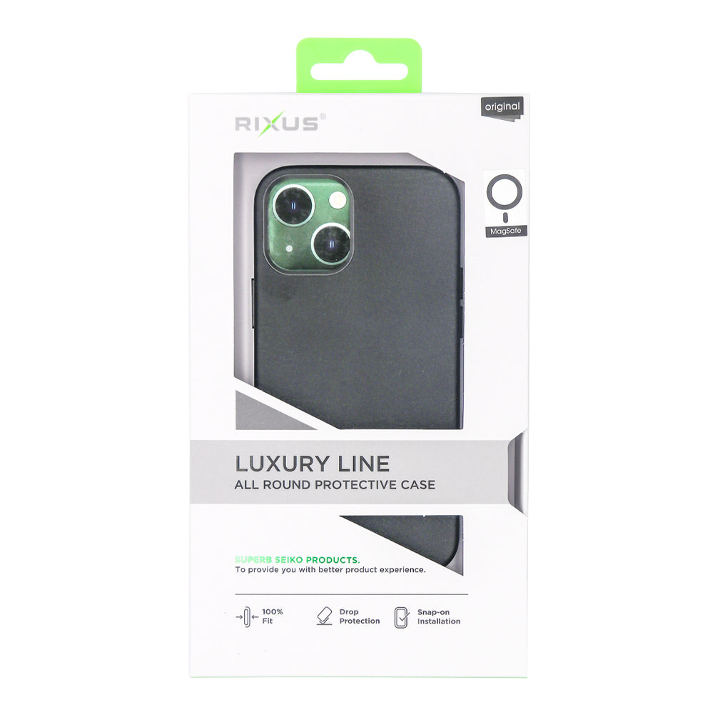 Rixus Classic 02 Hülle mit MagSafe kompatibel für Apple iPhone 12 Pro Max Black – Bild 4