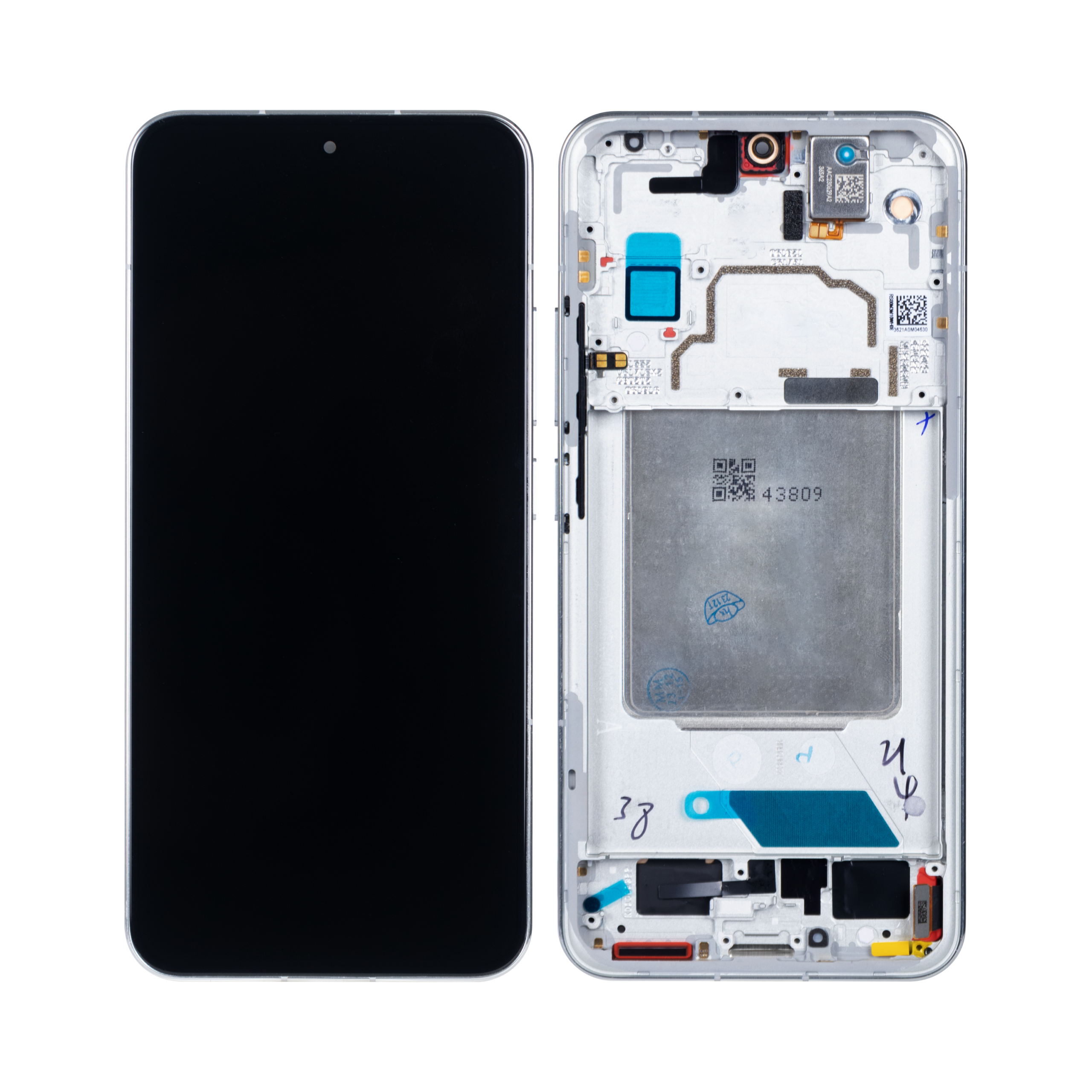 Original OEM Display für Xiaomi 13 mit Rahmen White – Bild 3