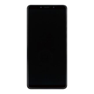 Samsung Galaxy A9, A9s A920F (2018) Display und Touchscreen-Digitizer mit Rahmen Black Service Pack