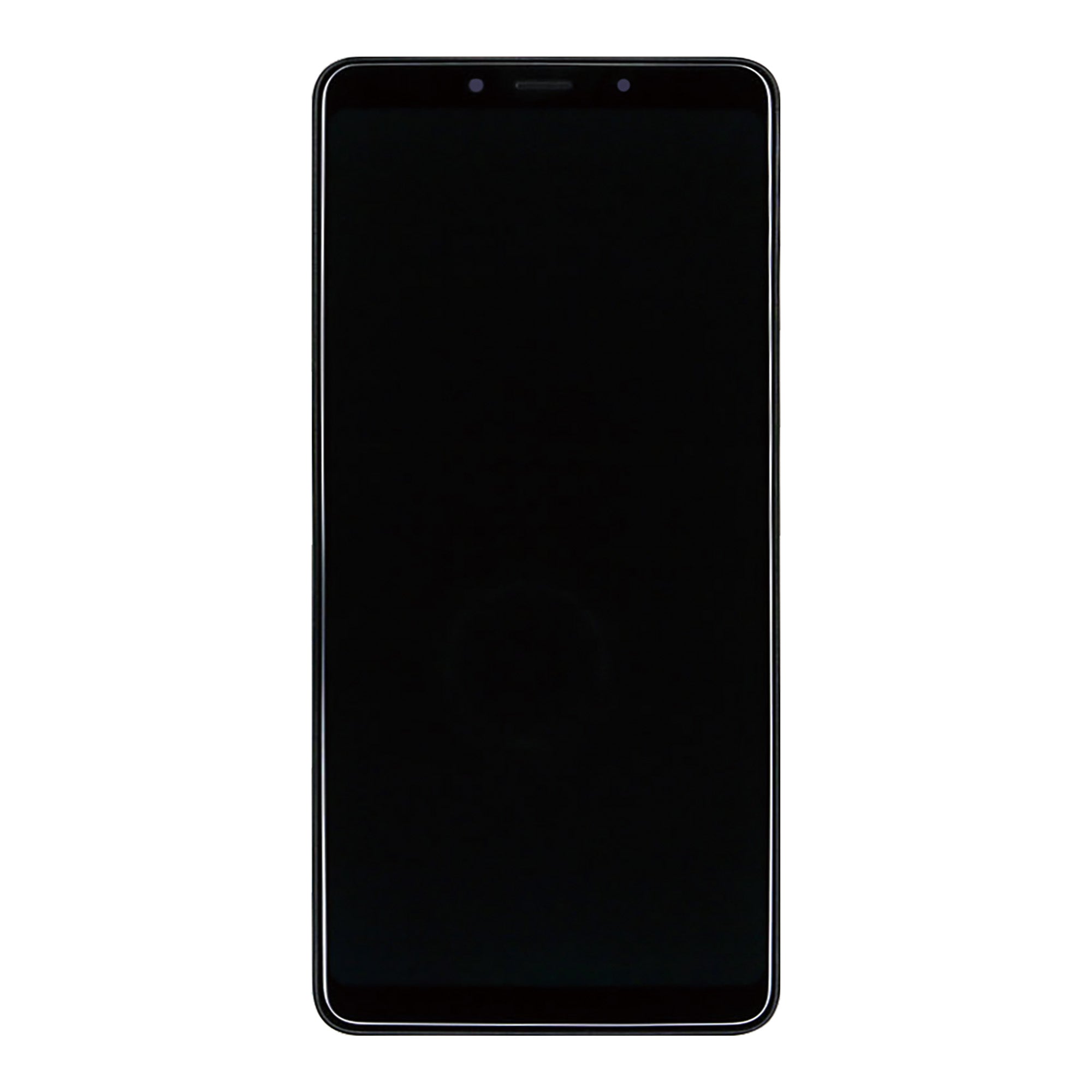 Samsung Galaxy A9, A9s A920F (2018) Display und Touchscreen-Digitizer mit Rahmen Black Service Pack