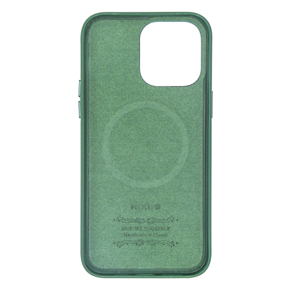 Rixus Classic 02 Hülle mit MagSafe kompatibel für Apple iPhone 12 Pro Max Green – Bild 2