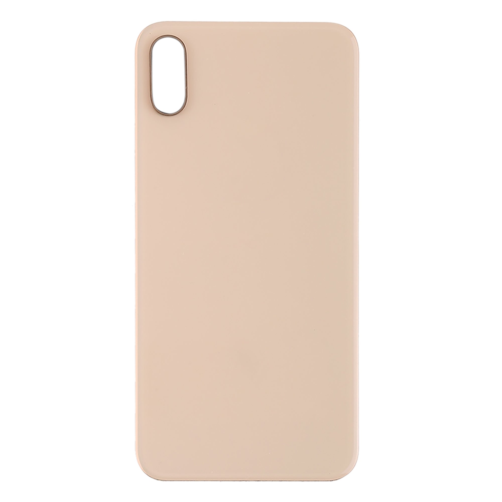 Für Apple iPhone XS kompatibel Rückglas mit großem Kamerarahmen, Farbe wählbar