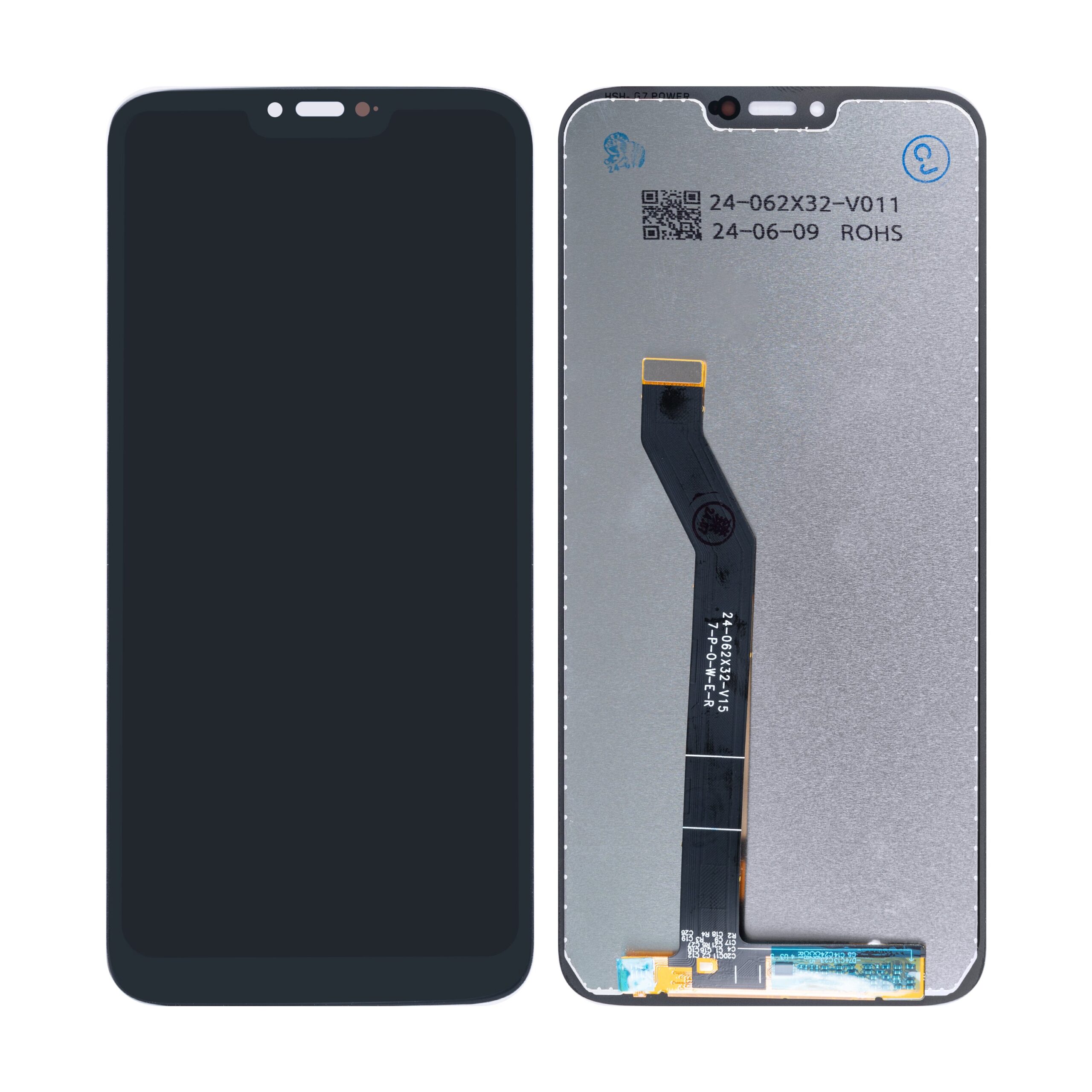 Motorola Moto G7 Power Display und Touchscreen-Digitizer ohne Rahmen Black OEM – Bild 3