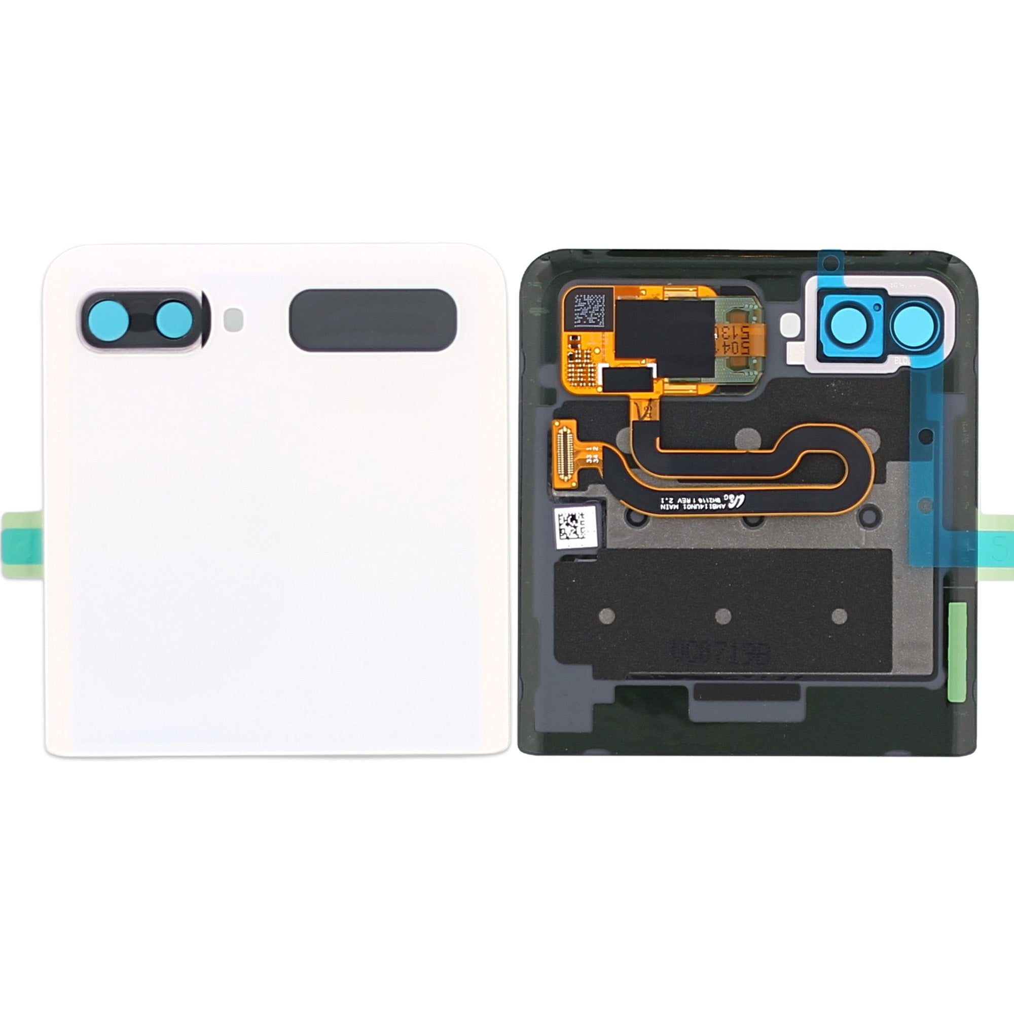 Samsung Original Service Pack Display Galaxy Z Flip 5G Sub Mystic White F707B – Bild 4