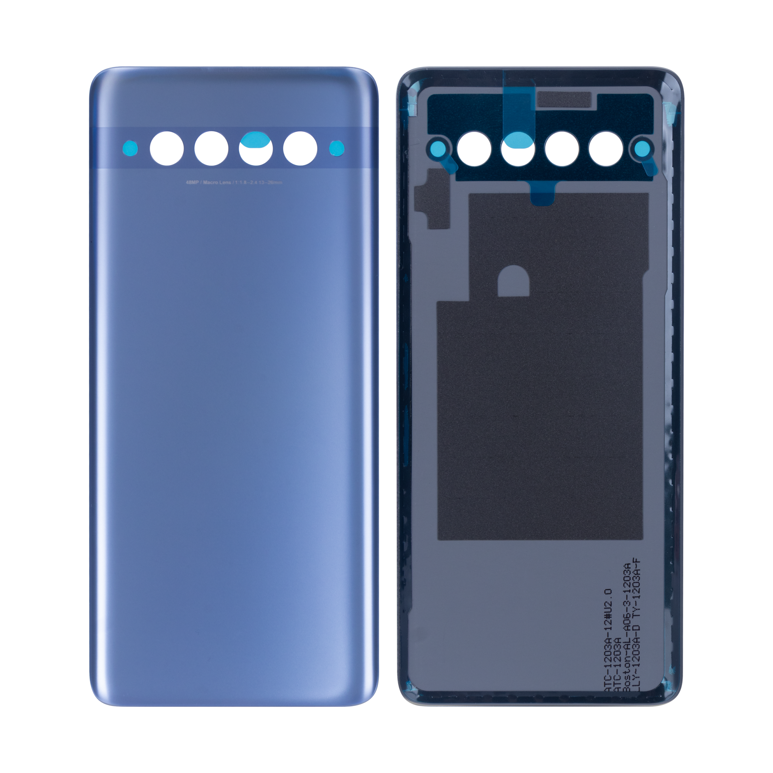 TCL 10Plus T782H Akkudeckel ohne Linse Starlight Silver kompatibel – Bild 3