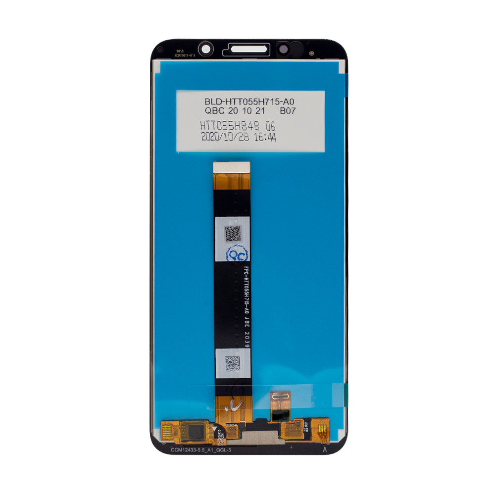 OEM Display für Huawei Y5p ohne Rahmen Schwarz – Bild 3