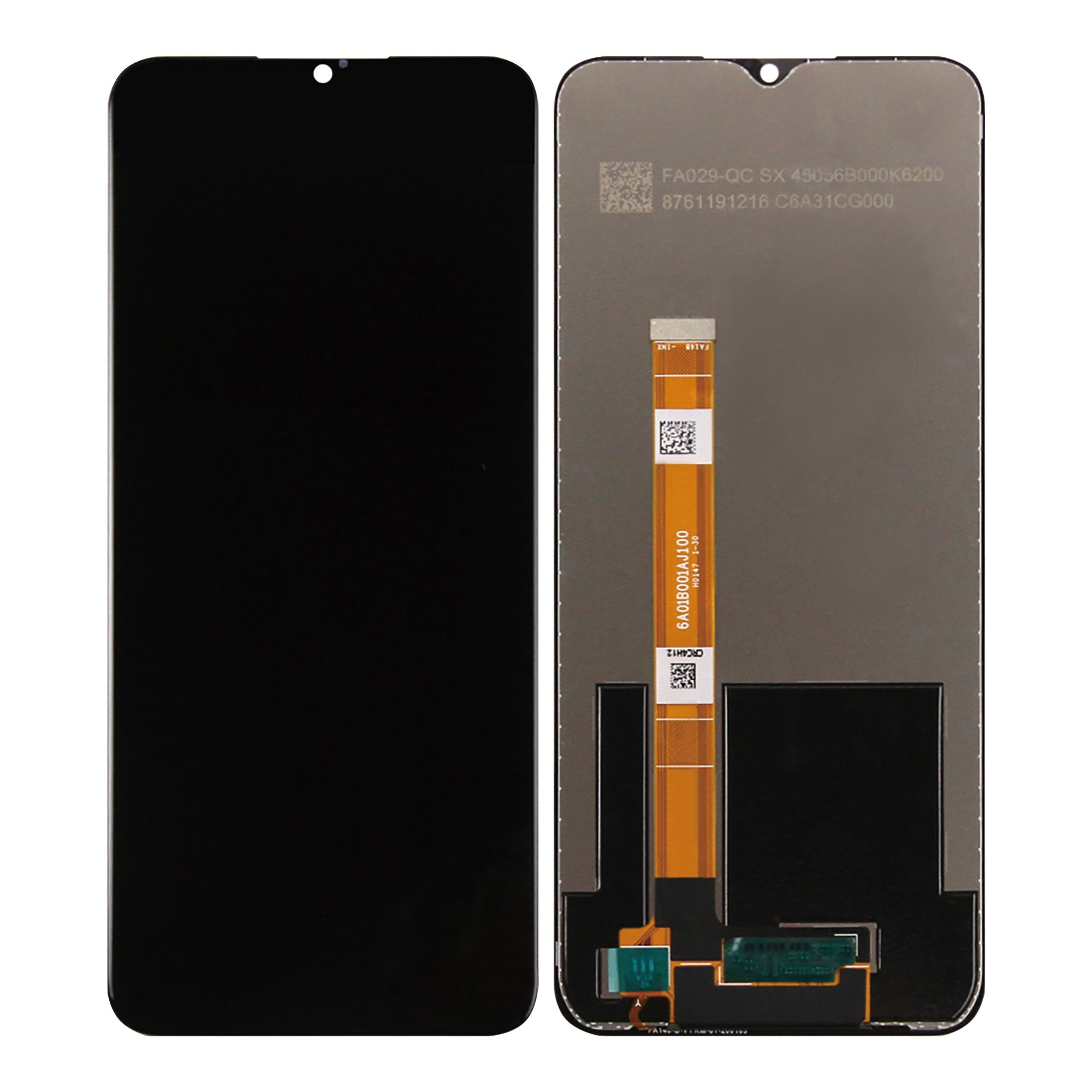 Oppo A9 2020 Display und Touchscreen-Digitizer ohne Rahmen Black OEM – Bild 3