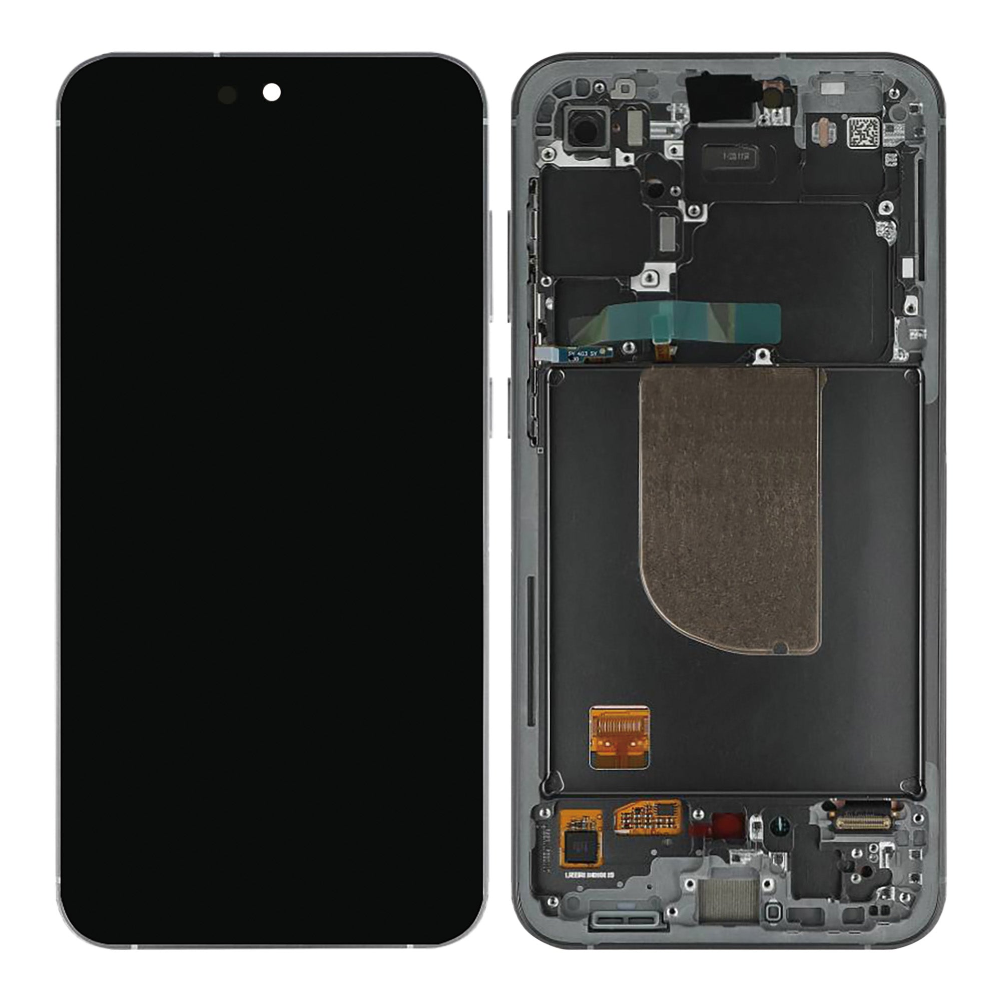 Samsung Original Service Pack Display Galaxy S23 FE S711B mit Rahmen Graphite – Bild 4