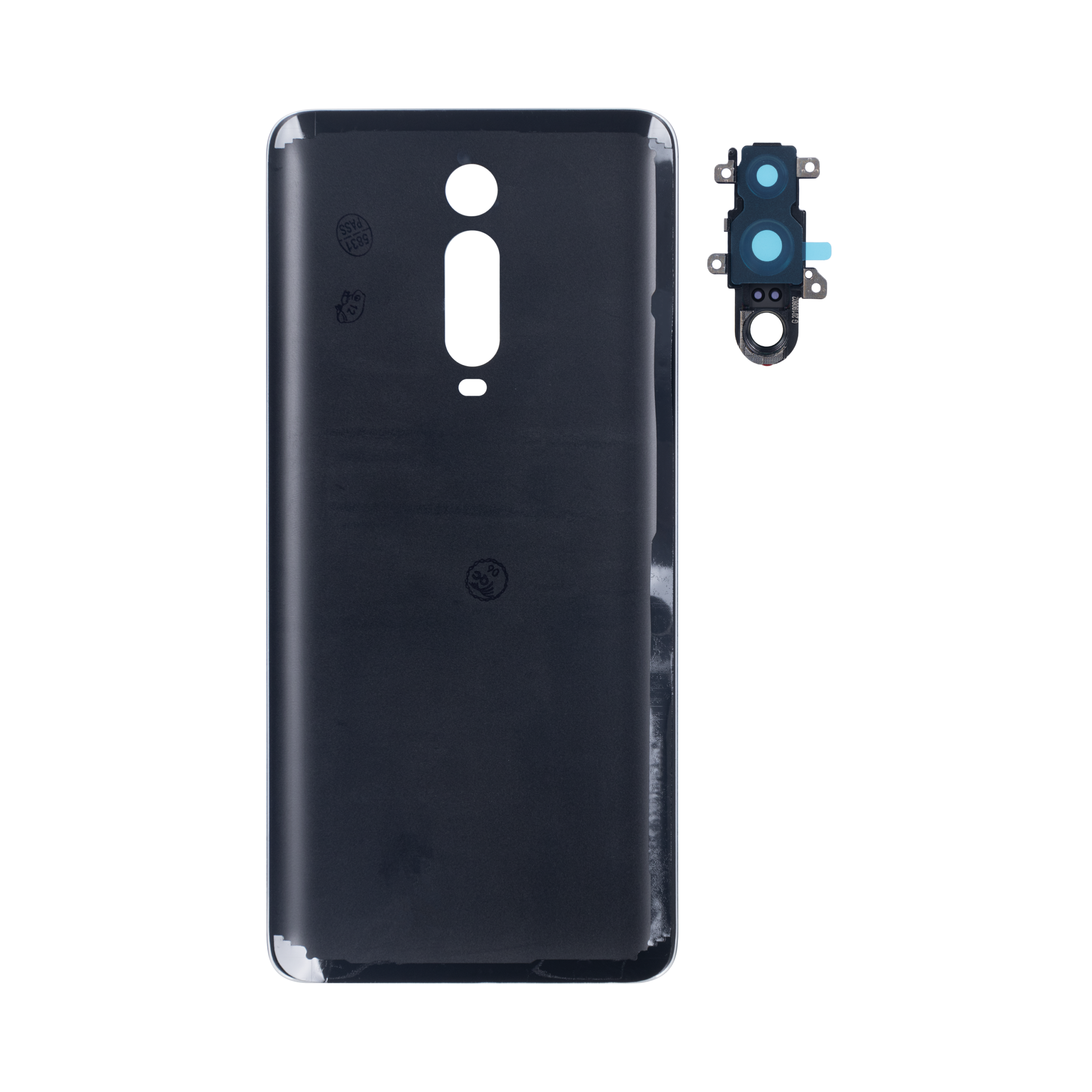 OEM Backcover für Xiaomi Mi 9T mit Kameraglas Farbe wählbar – Bild 3