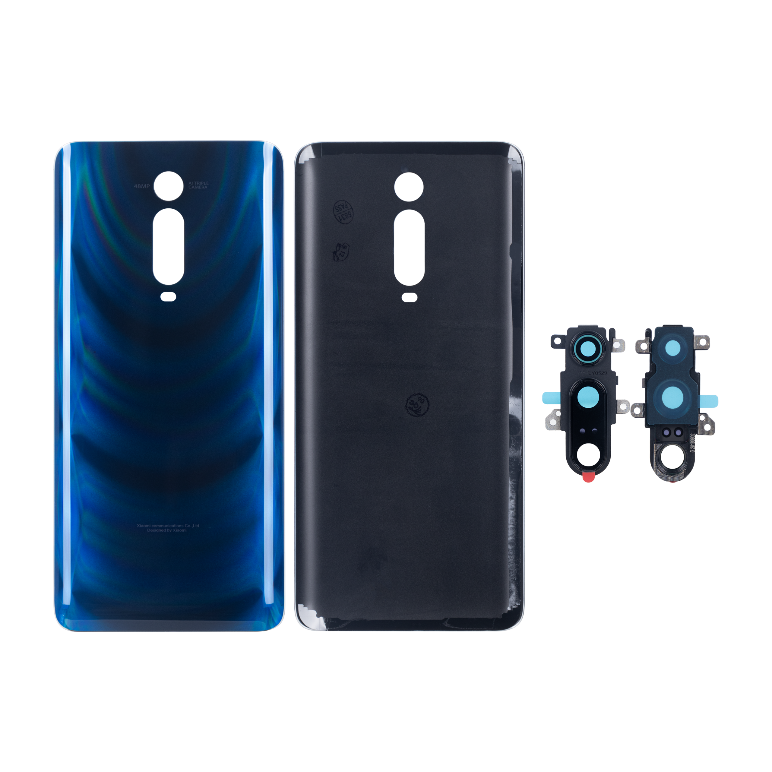 OEM Backcover für Xiaomi Mi 9T mit Kameraglas Farbe wählbar – Bild 4