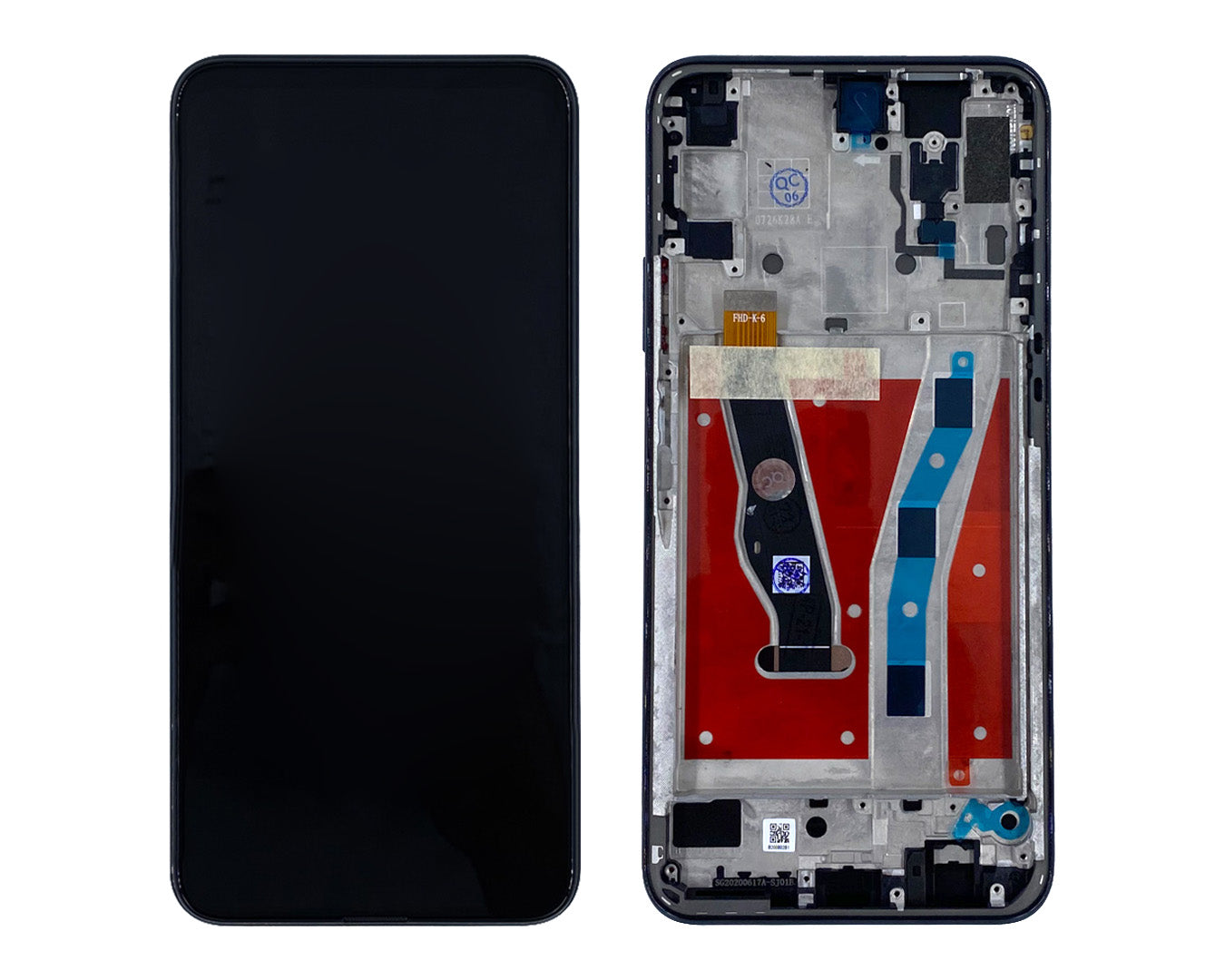 OEM Display für Huawei Honor 9X (China) mit Rahmen Schwarz – Bild 4