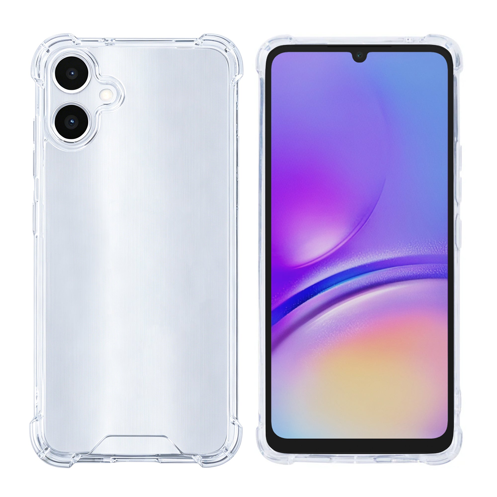 Rixus Anti-Burst Hülle für Samsung Galaxy A05 Transparent – Bild 3