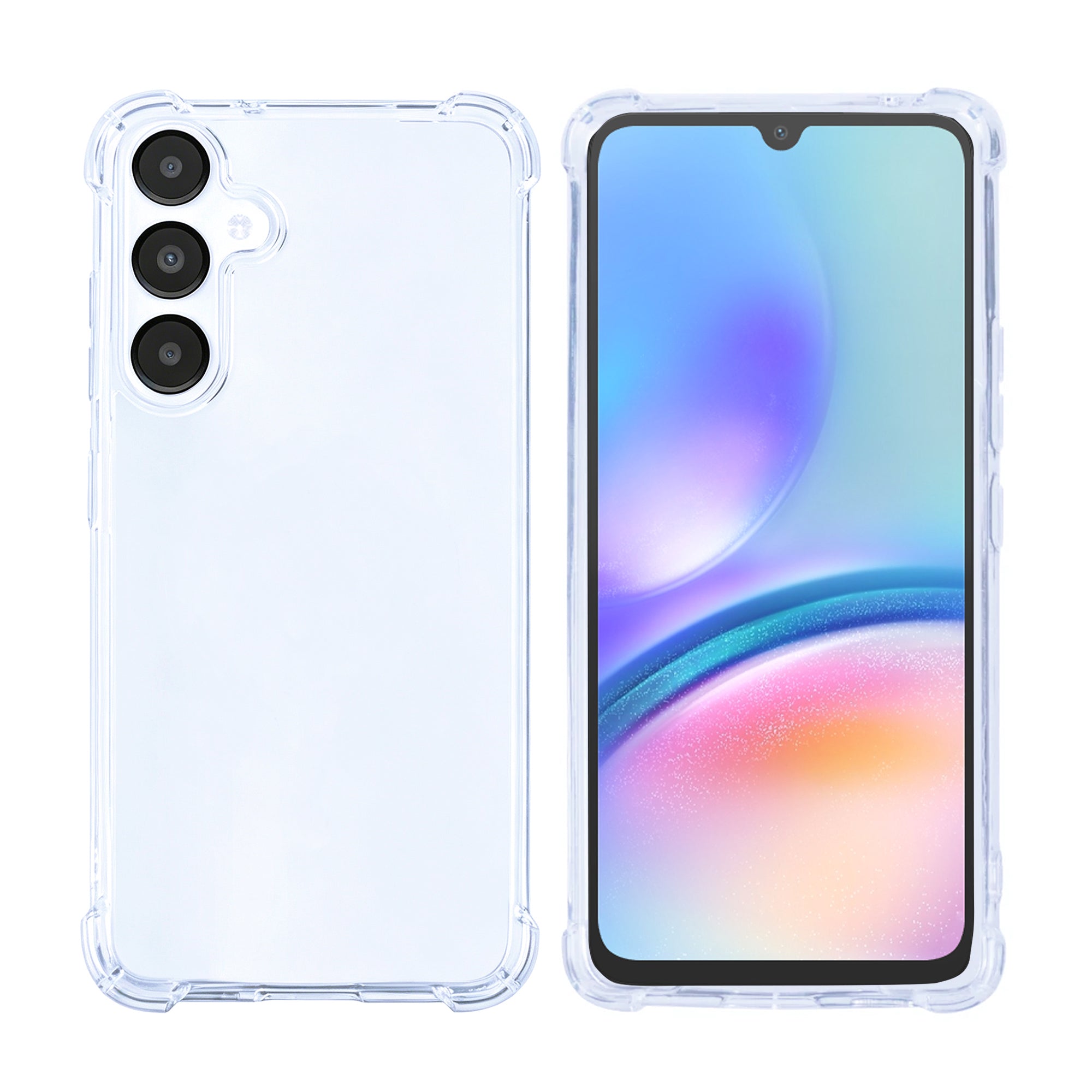 Rixus Anti-Burst Hülle für Samsung Galaxy A05s Transparent – Bild 3