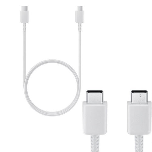 Samsung EP-DA705BWE USB-C To USB-C Datenkabel 100cm White Original Bulk