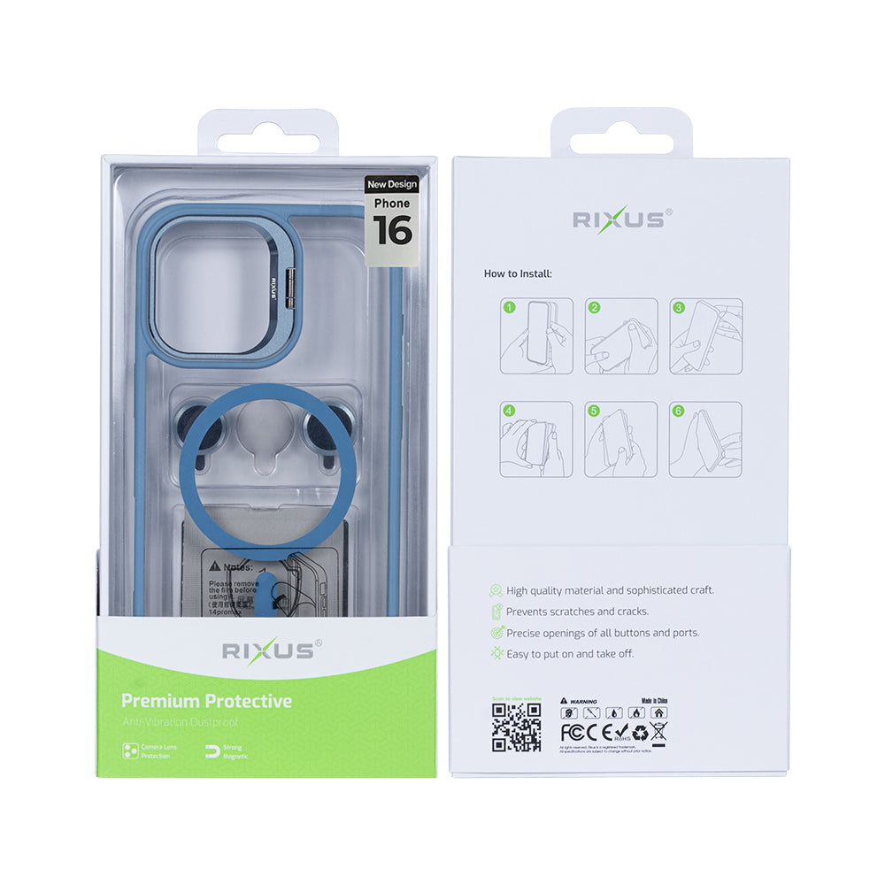 Rixus Classic 03 MagSafe Hülle für iPhone 15 16 17 Modell & Farbe – Bild 245