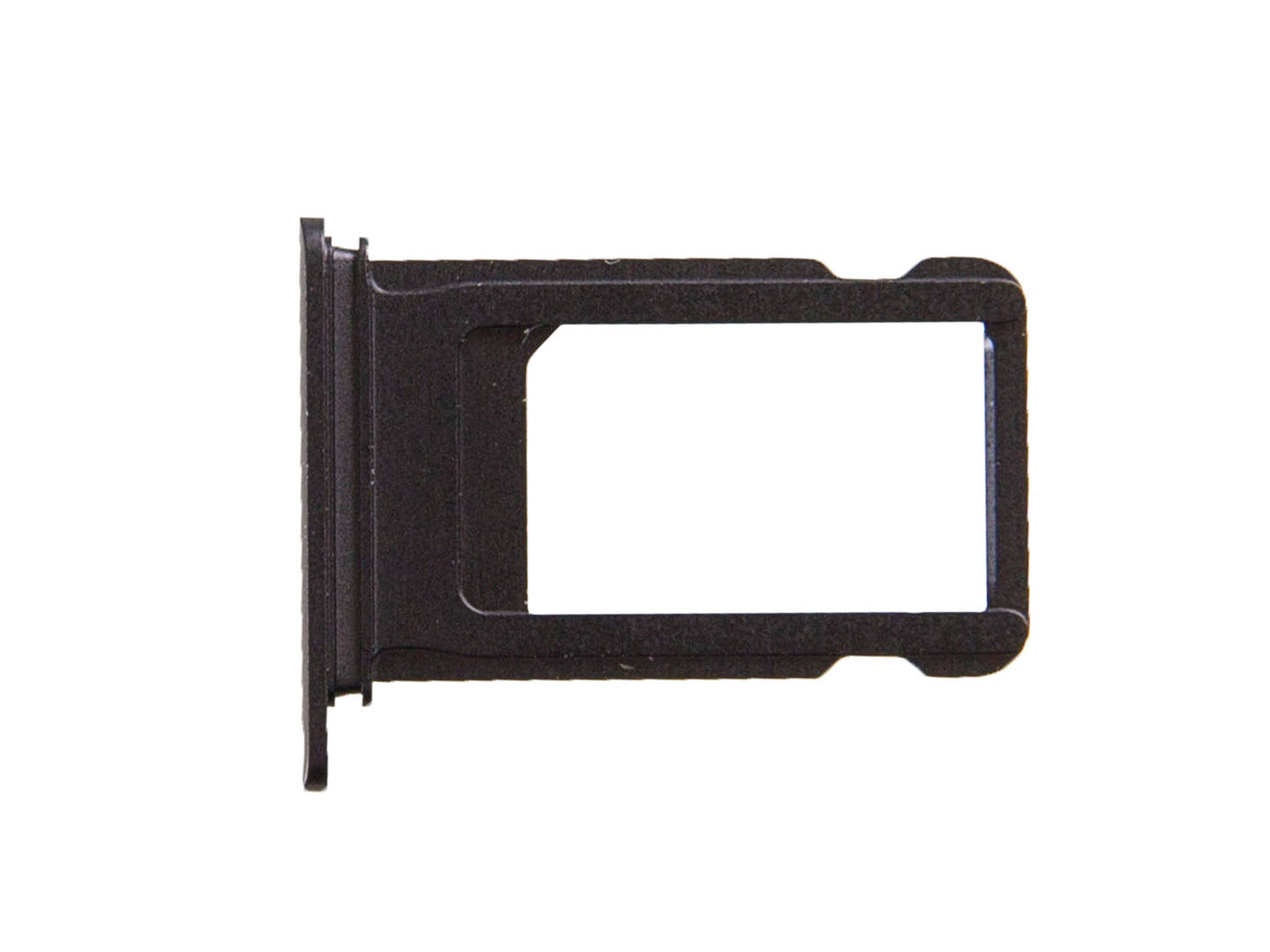 Für Apple iPhone 7 Sim Holder Jet Black Original ausgebaut