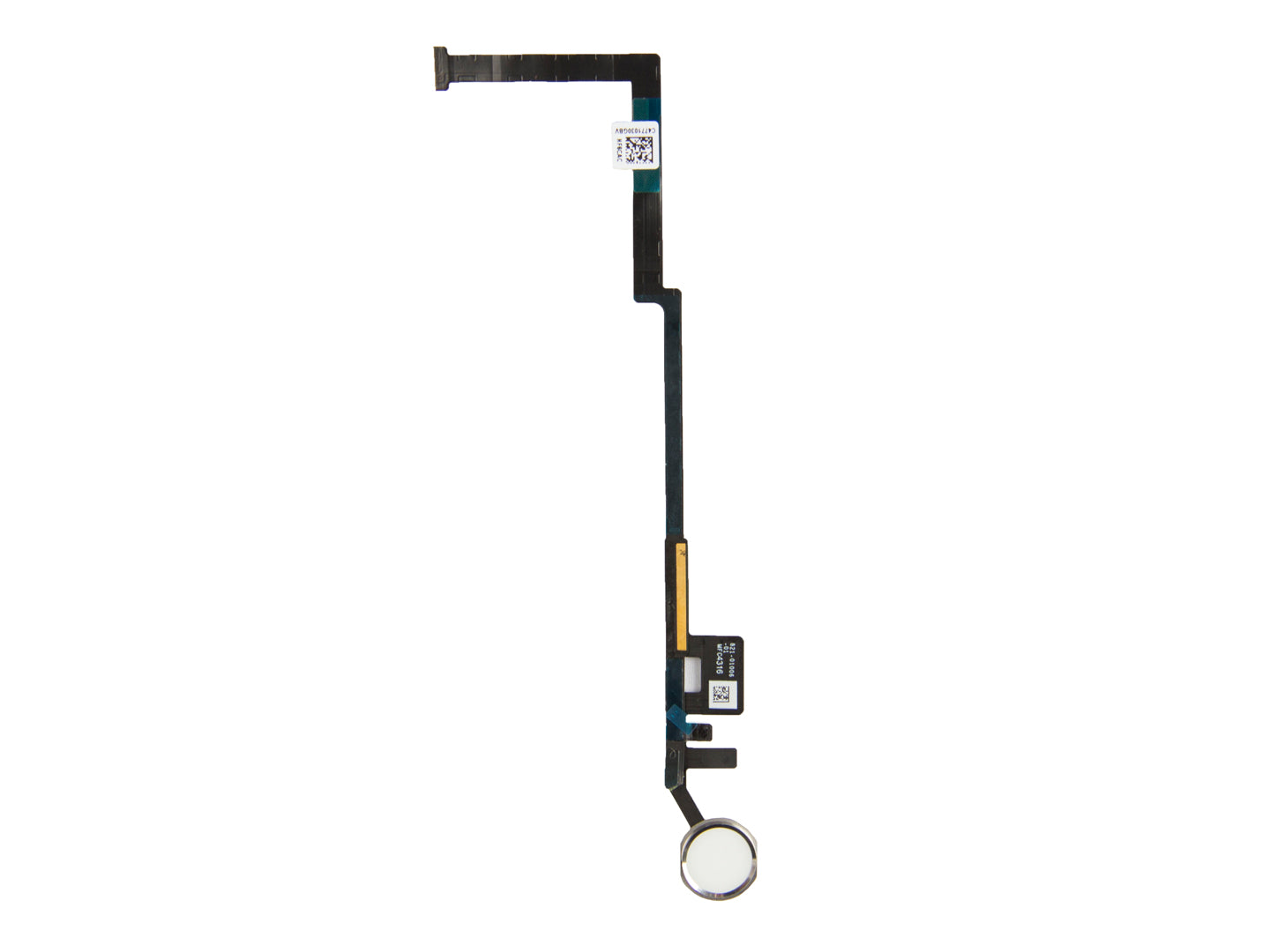 Für Apple iPad 5 (2017), iPad 6 (2018) 9.7 inch Home-Taste Flex White OEM