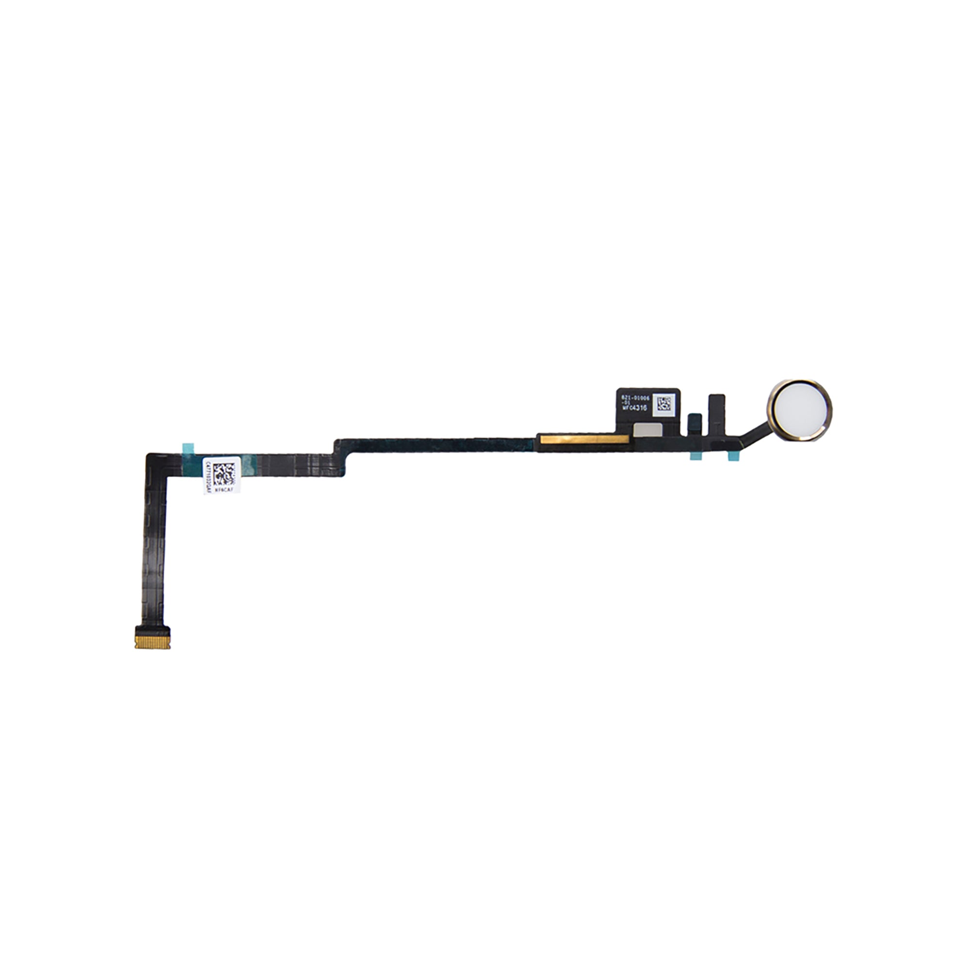 Für Apple iPad 5 (2017), iPad 6 (2018) 9.7 inch Home-Taste Flex Gold OEM