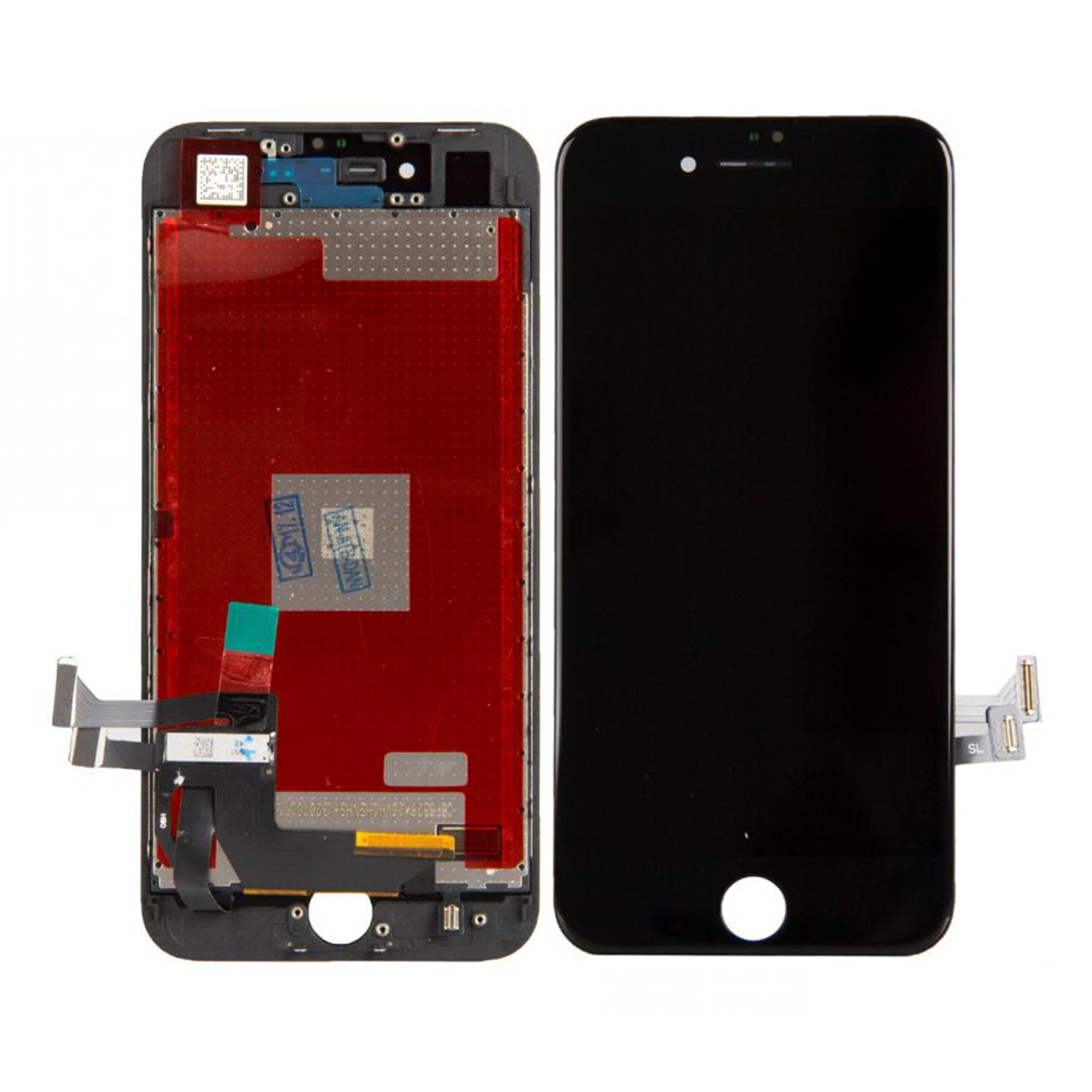 Für Apple iPhone 8, iPhone SE (2020) Display und Touchscreen-Digitizer Black kompatibel – Bild 3