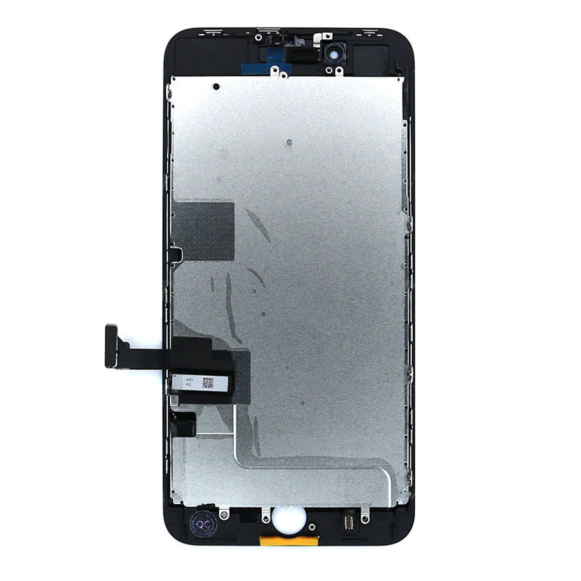 Für Apple iPhone 8, iPhone SE (2020) Display und Touchscreen-Digitizer Black aufbereitet – Bild 2