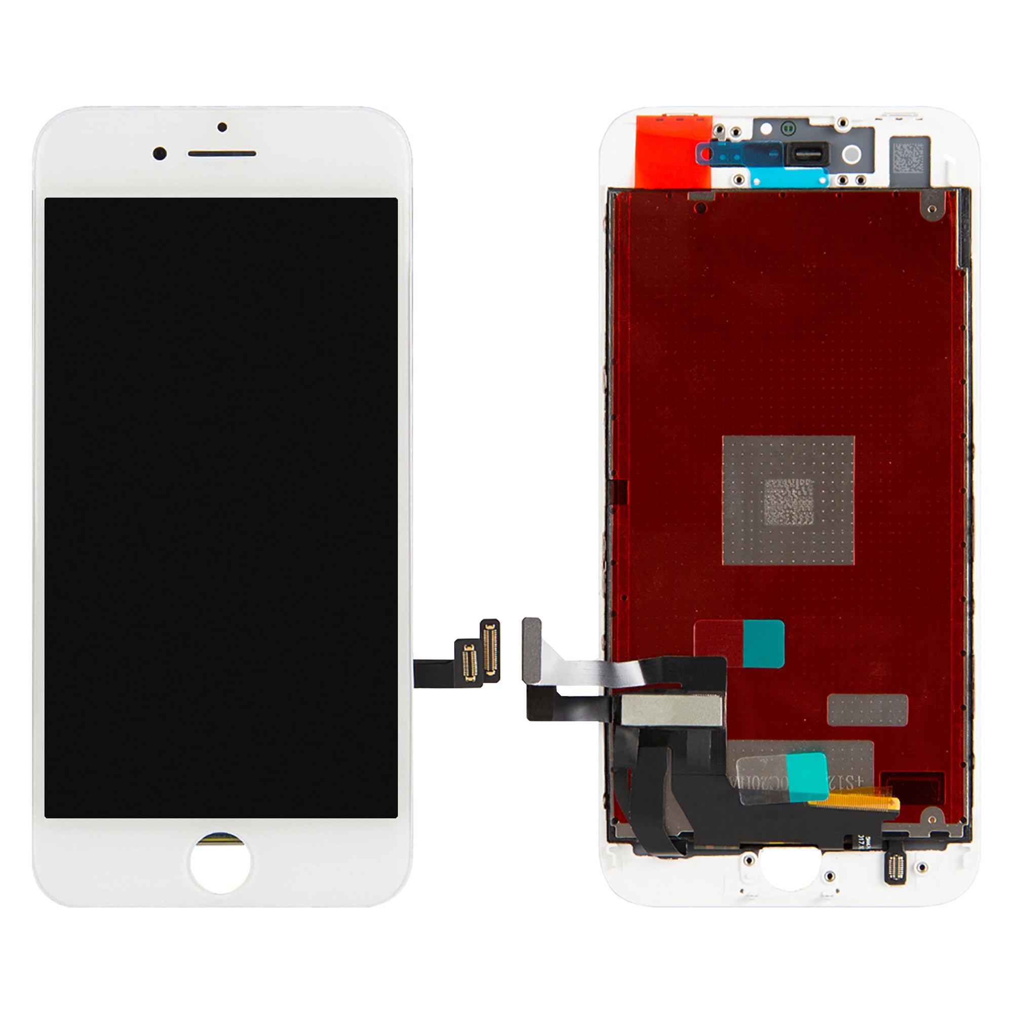 Für Apple iPhone 8, iPhone SE (2020) Display und Touchscreen-Digitizer White aufbereitet – Bild 3