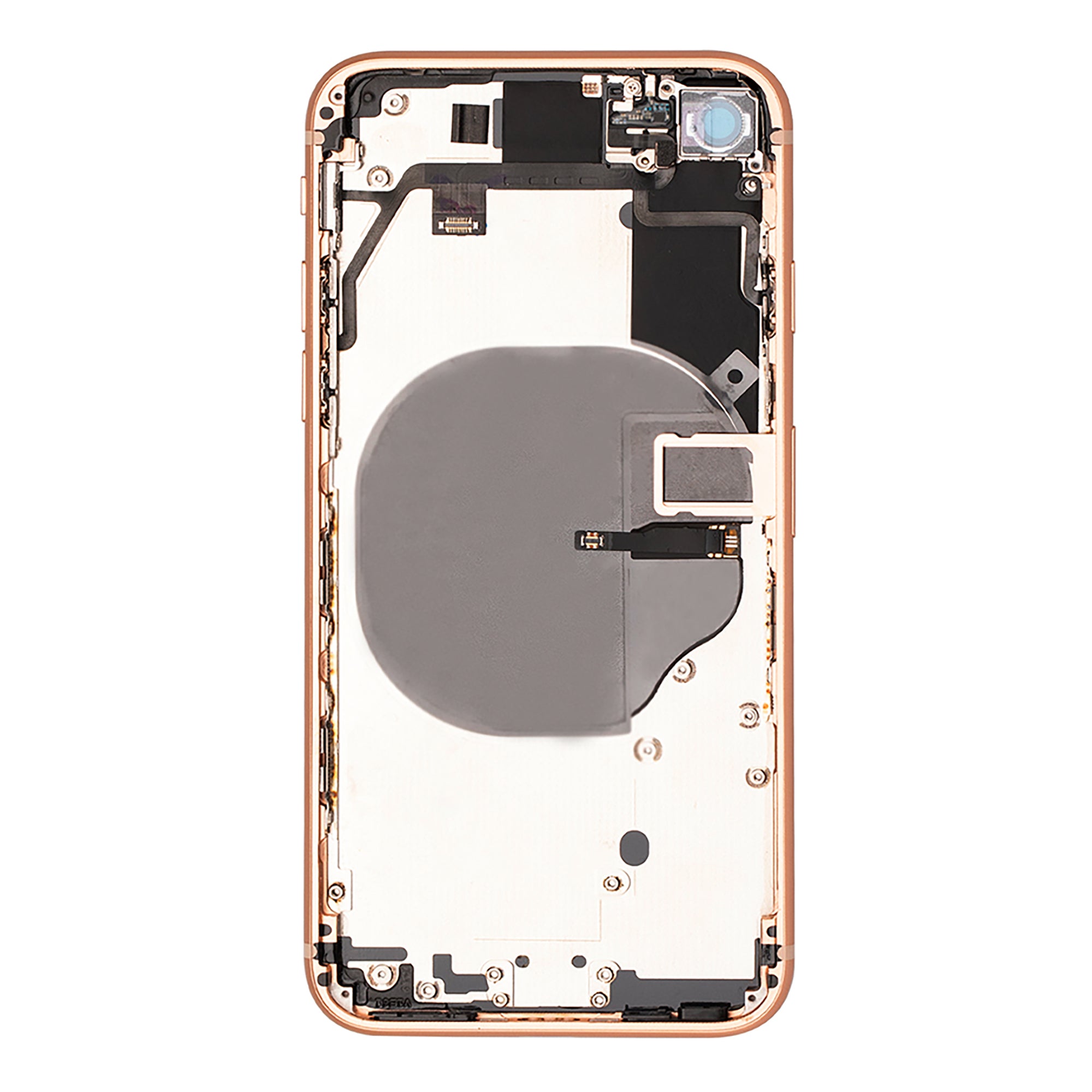 Für Apple iPhone 8 Gehäuse mit Kleinteilen Gold OEM – Bild 2
