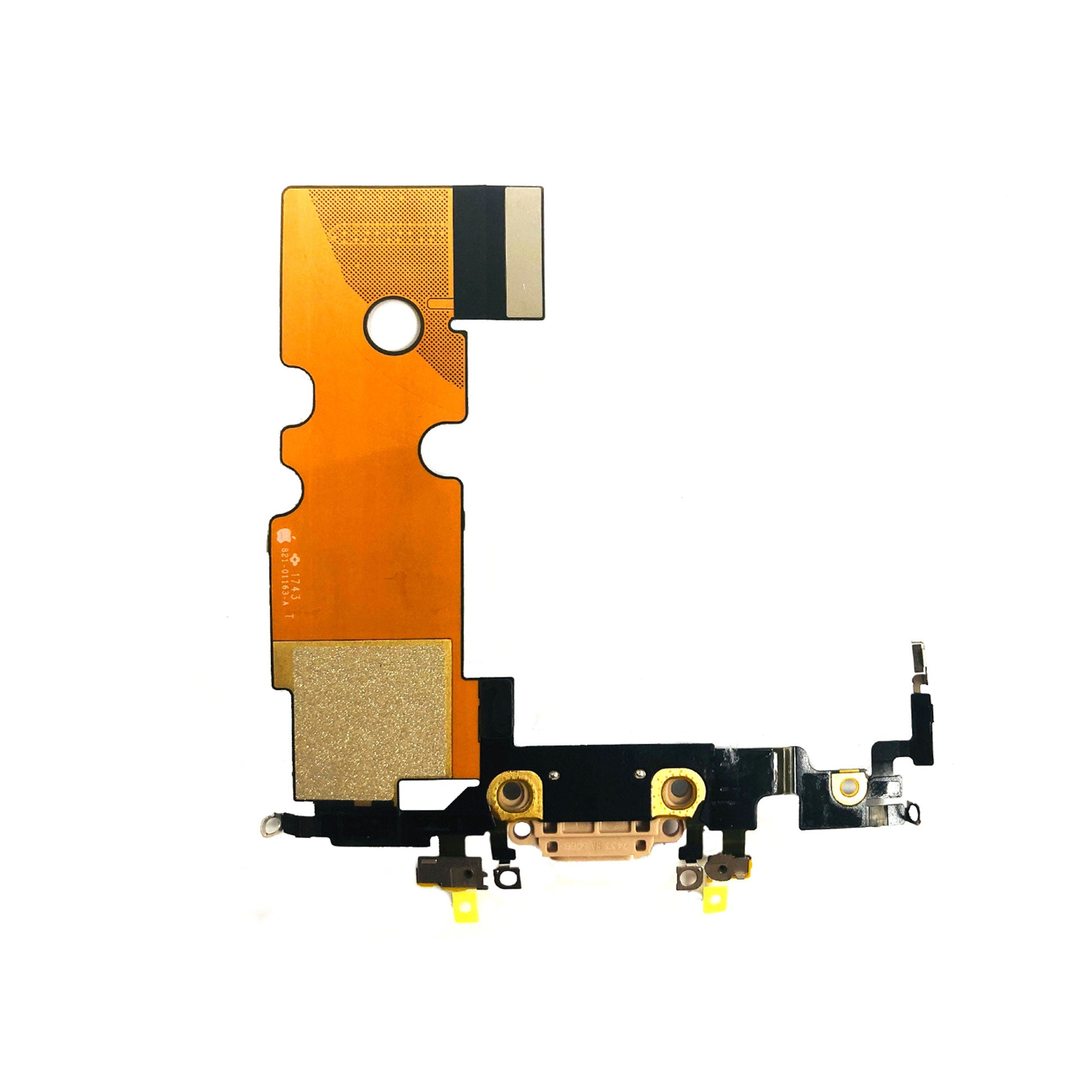 Für Apple iPhone 8 Ladebuchsen-Systemflex Gold Original ausgebaut