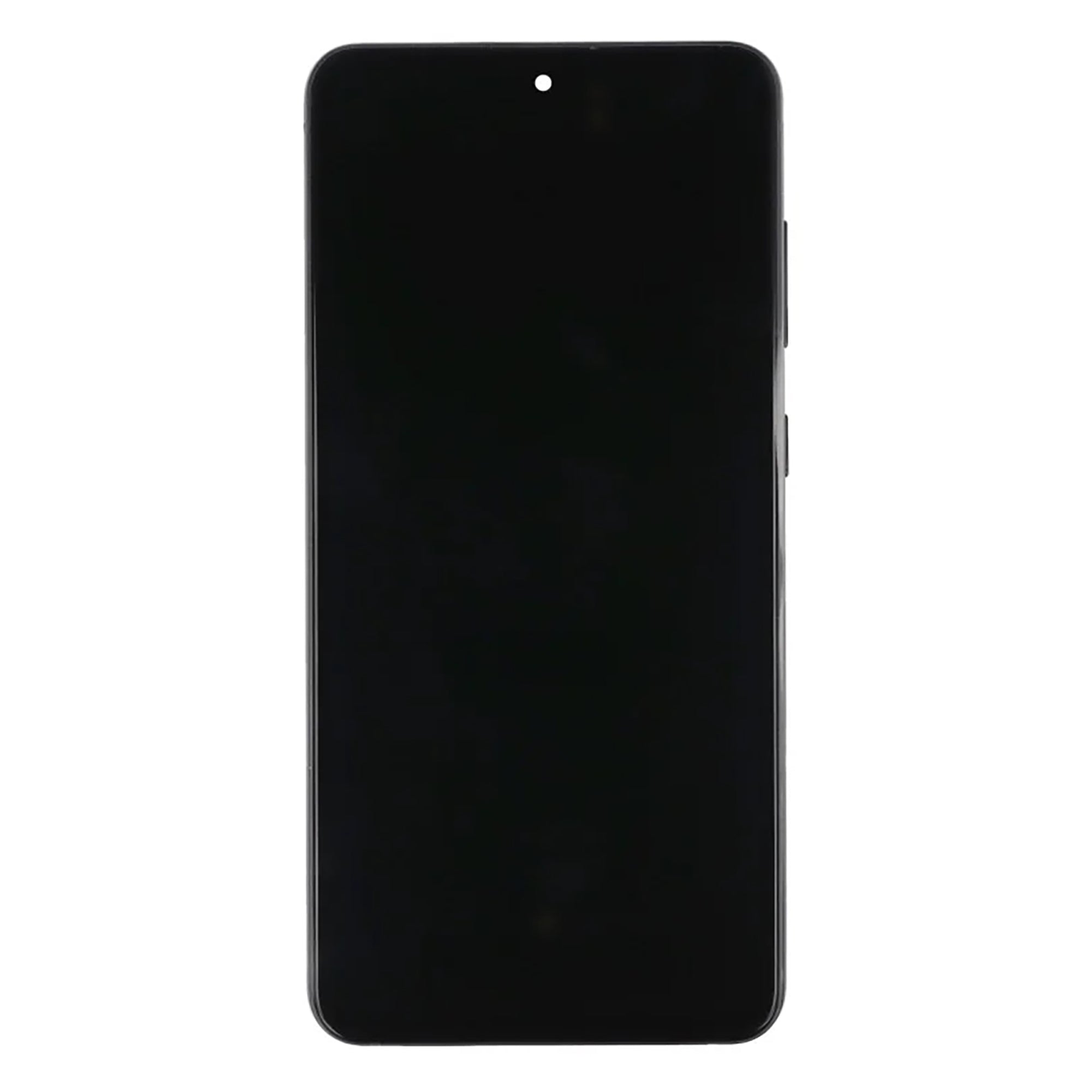 Samsung Galaxy S21 FE G990B Display und Touchscreen-Digitizer mit Rahmen Graphite Soft-OLED