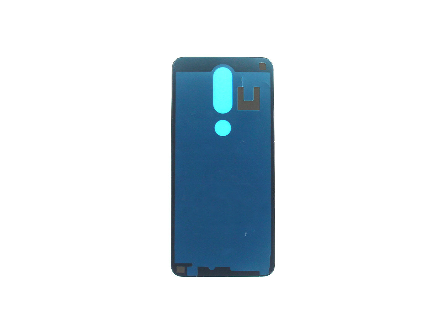 Nokia 6.1 Plus (X6) Akkudeckel ohne Linse Black OEM – Bild 2