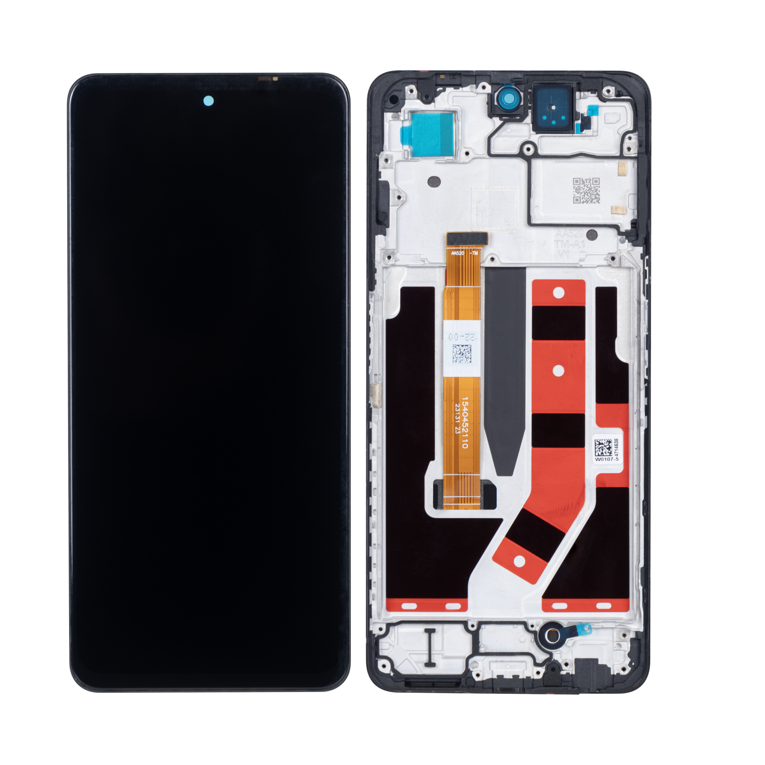 OEM Display für OnePlus Nord CE 3 Lite mit Rahmen Schwarz – Bild 4