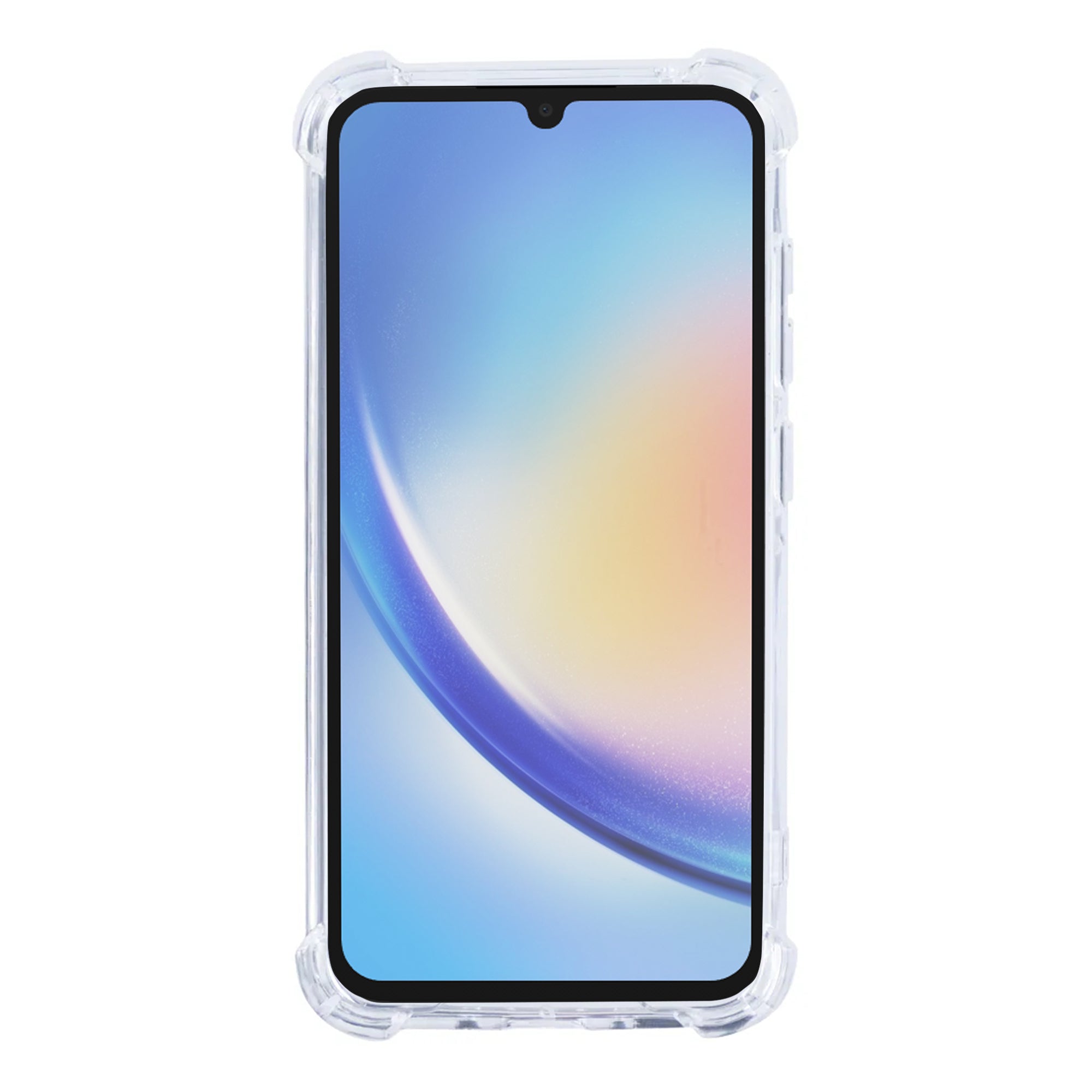 Rixus Anti-Burst Hülle für Samsung Galaxy A34 Transparent – Bild 2