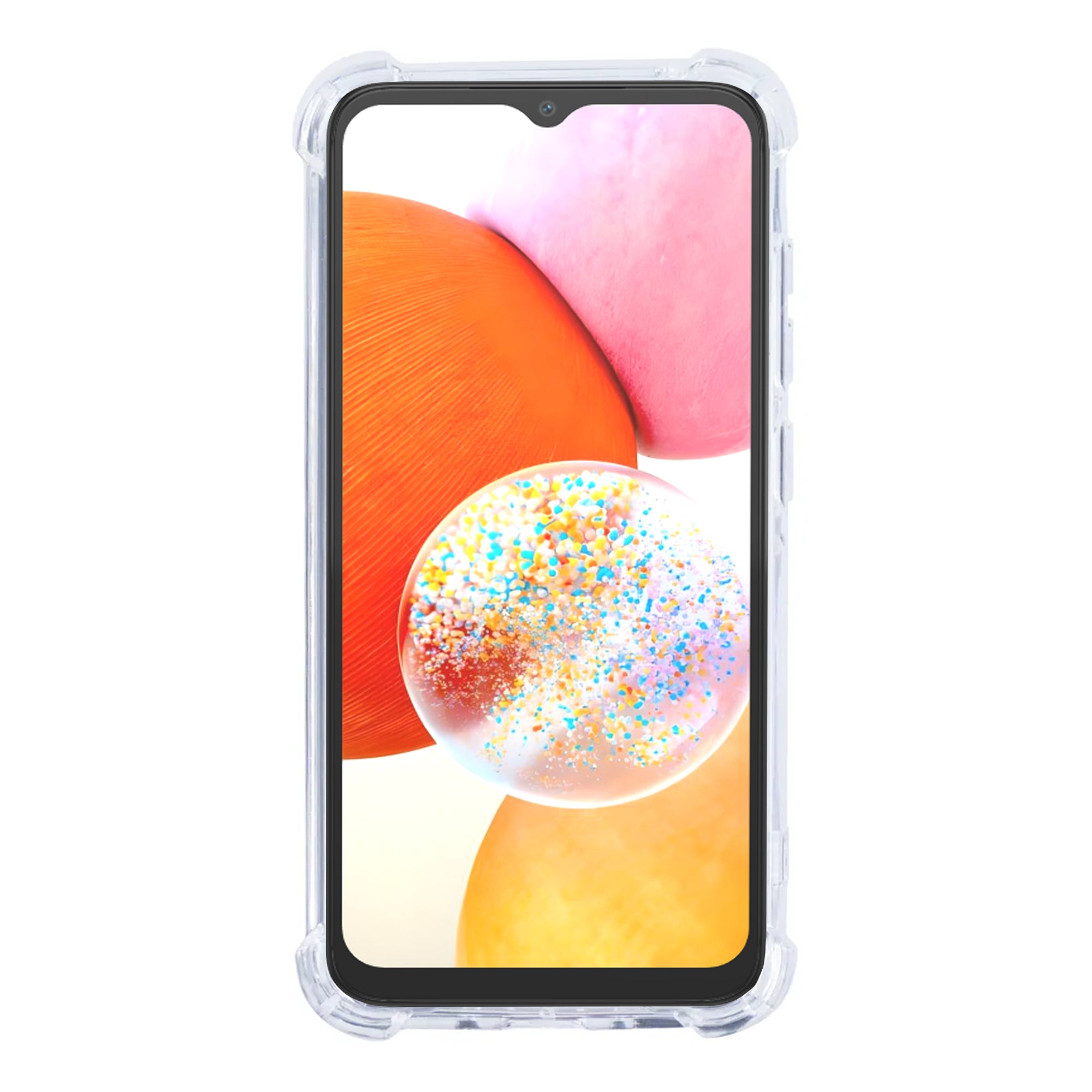 Rixus Anti-Burst Hülle für Samsung Galaxy A14 5G Transparent – Bild 2
