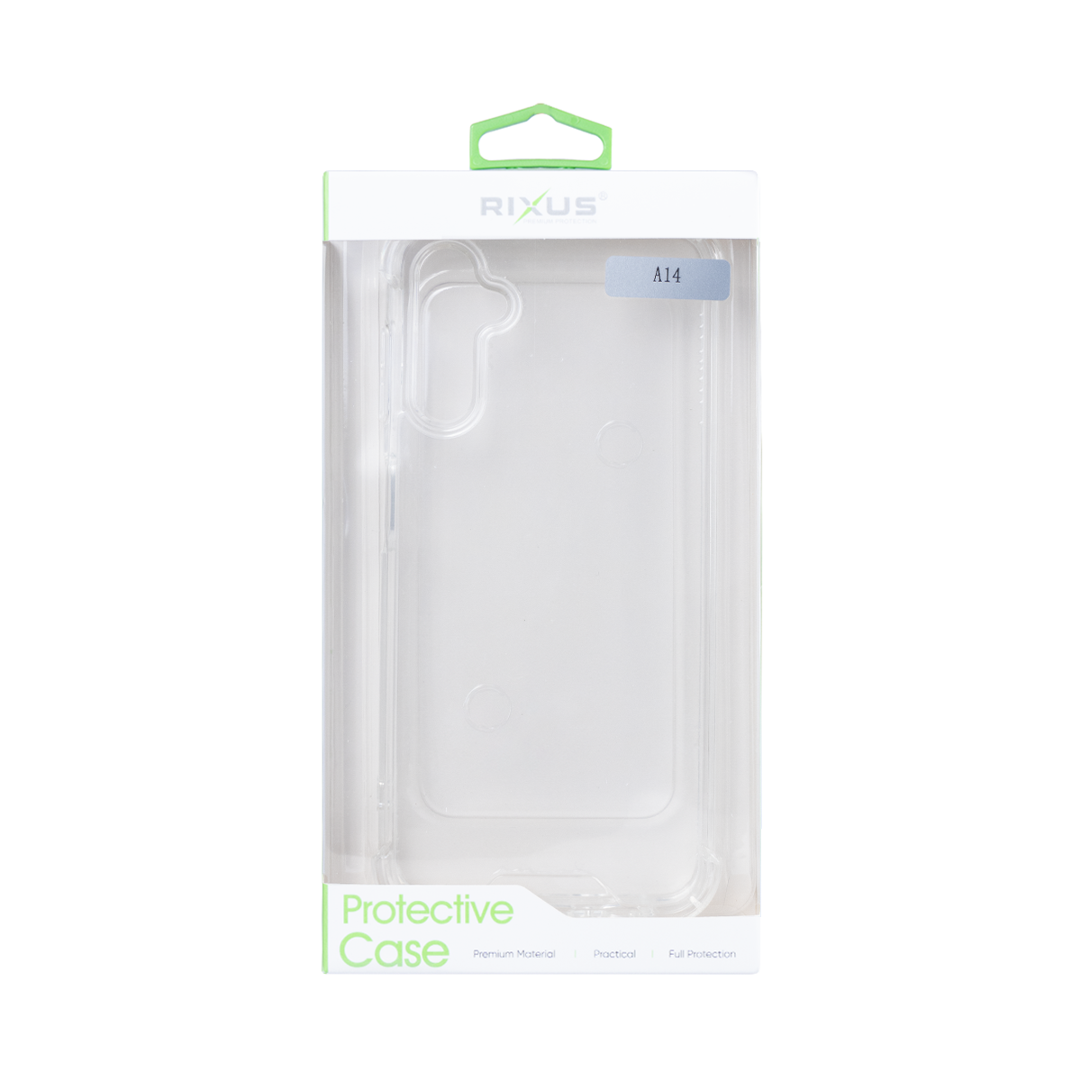 Rixus Anti-Burst Hülle für Samsung Galaxy A14 5G Transparent – Bild 4