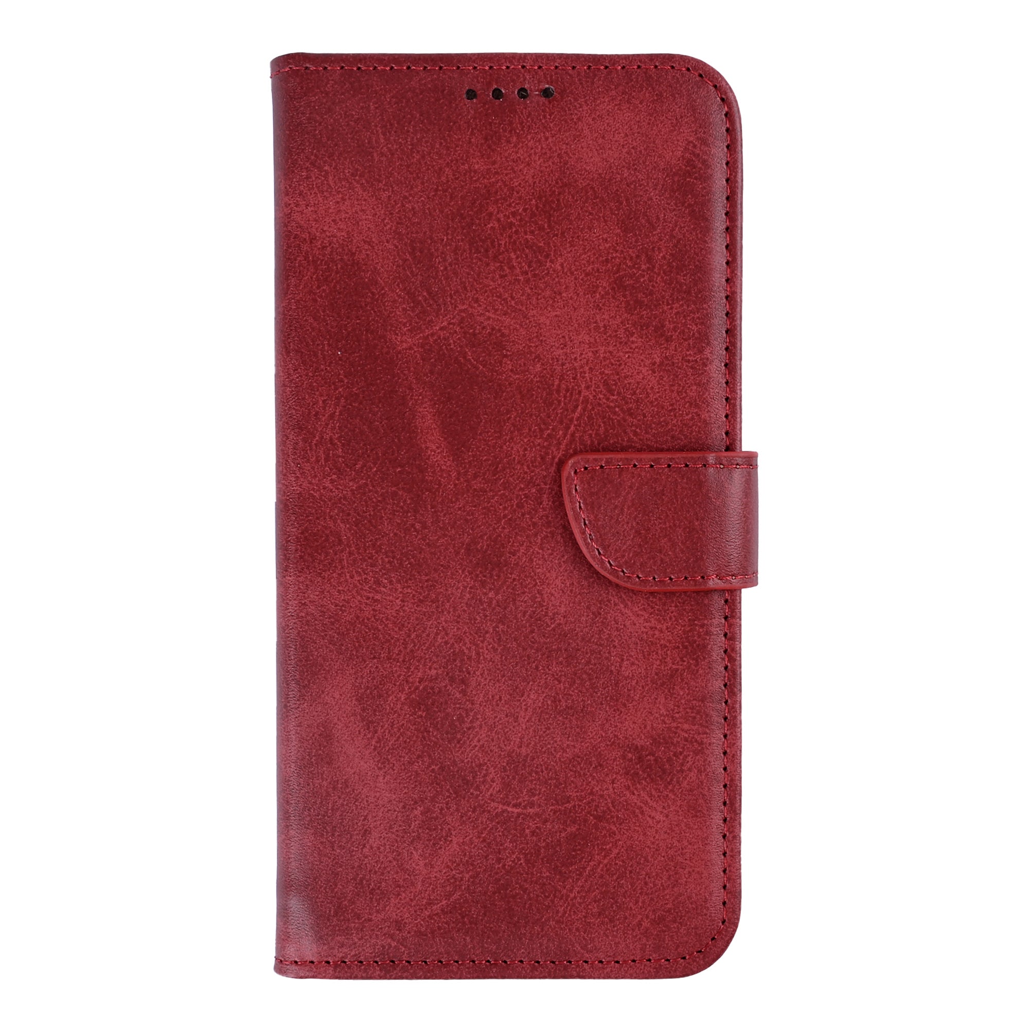 Rixus Buchhülle für Samsung Galaxy S24, S25 Dark Red