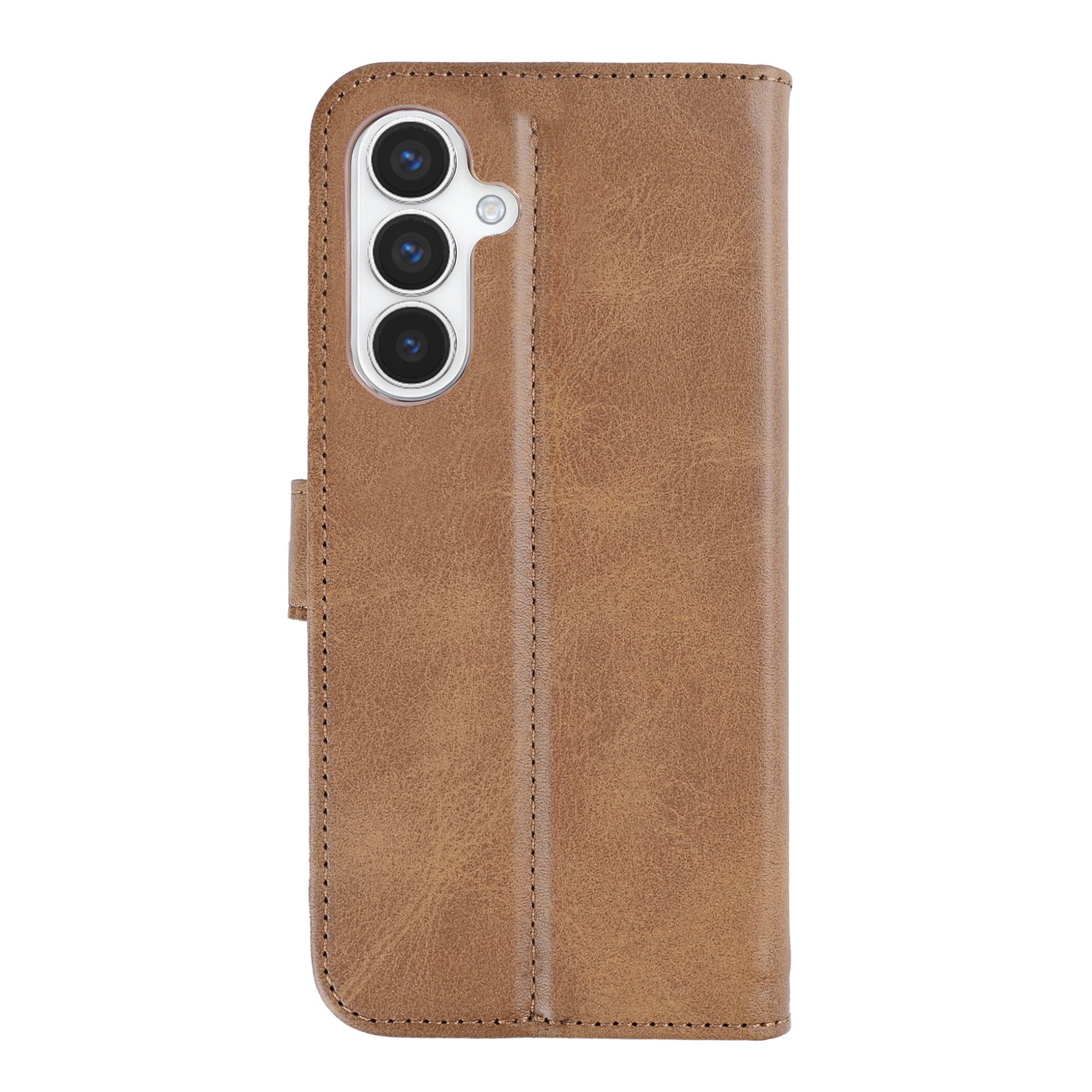 Rixus Buchhülle für Samsung Galaxy S24, S25 Light Brown – Bild 2