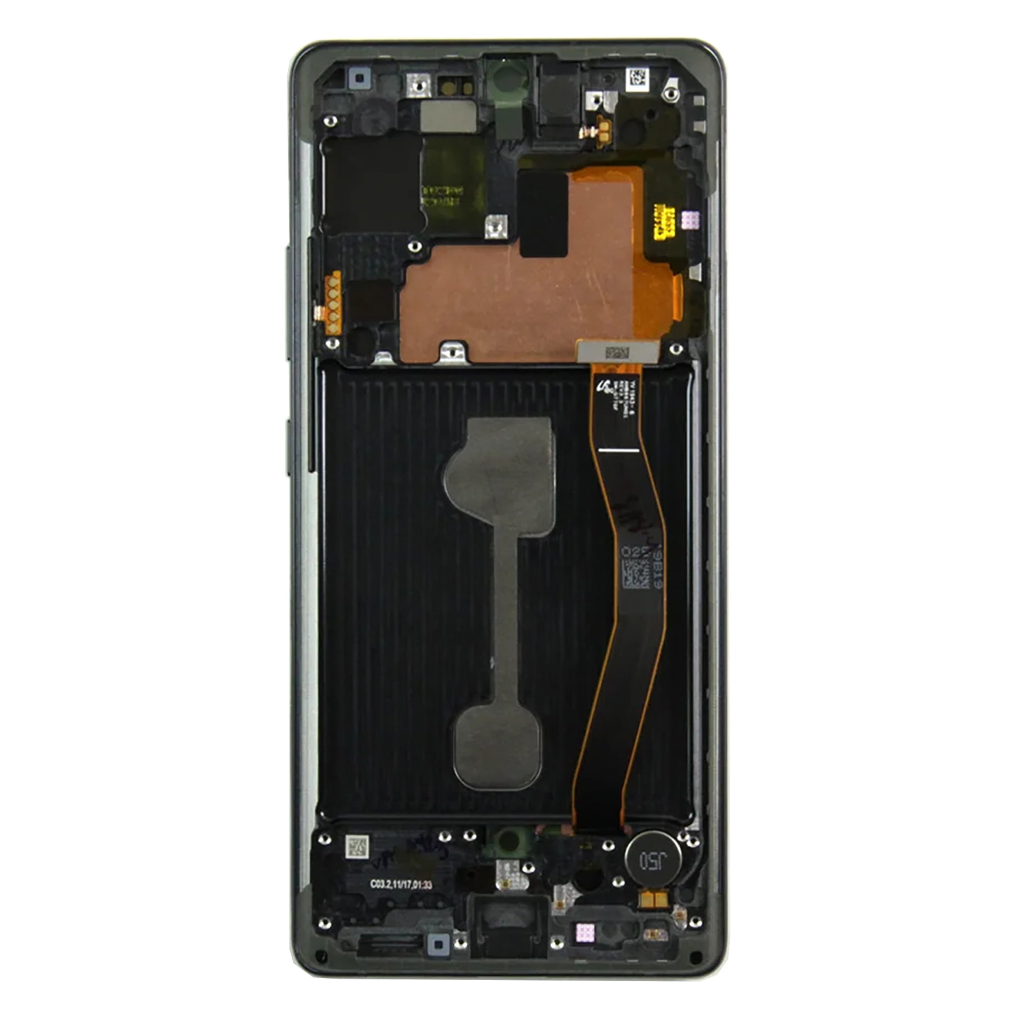 Samsung Galaxy S10 Lite G770F Original Service Pack Display Rahmen Prism Black – Bild 3