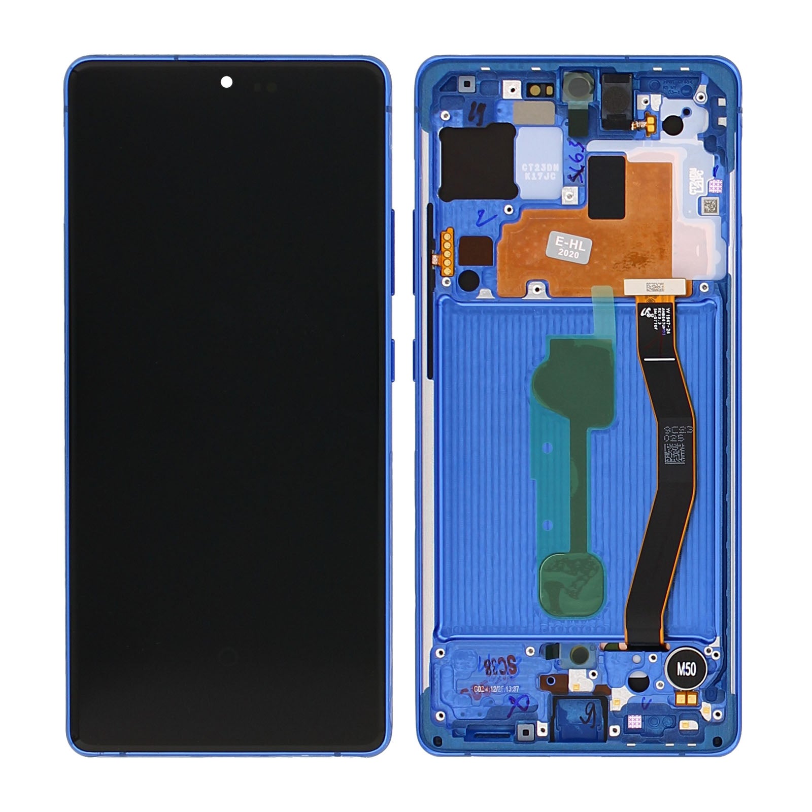 Samsung Galaxy S10 Lite G770F Original Service Pack Display Rahmen Prism Blue – Bild 5