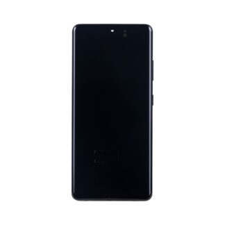 Samsung Galaxy S21 Ultra 5G G998B Display und Touchscreen-Digitizer mit Rahmen Phantom Black Soft-OLED