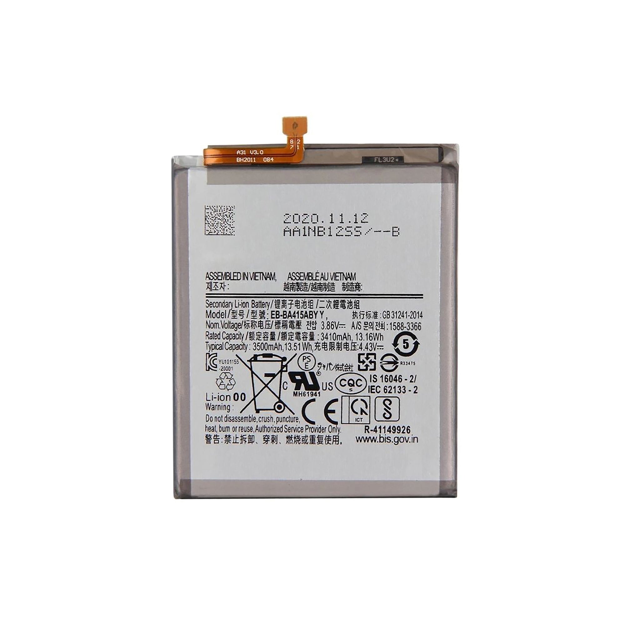 Samsung Galaxy A41 A415F Akku EB-BA415ABY OEM