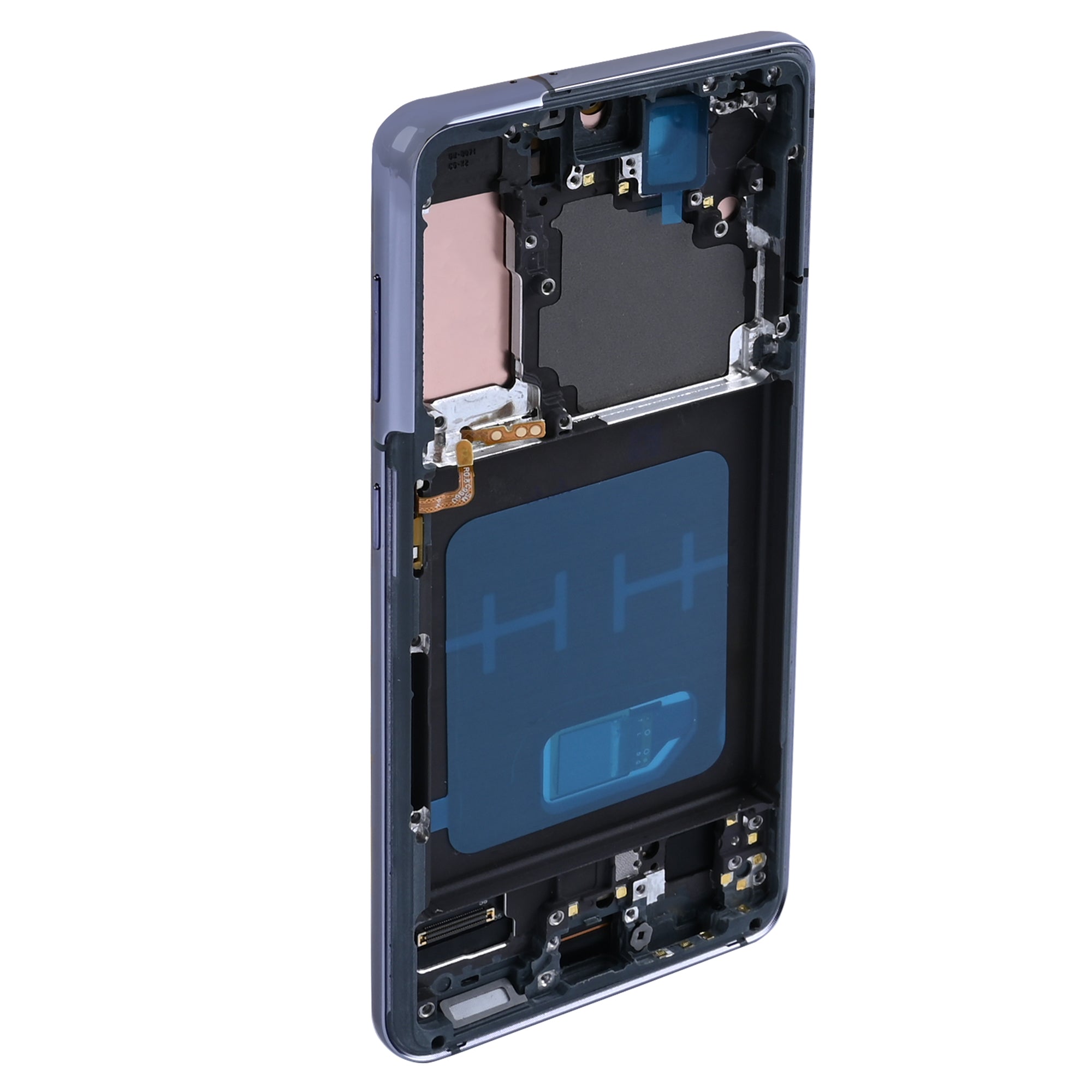 Samsung Galaxy S21 G991B Display und Touchscreen-Digitizer mit Rahmen Phantom Gray Soft-OLED – Bild 3