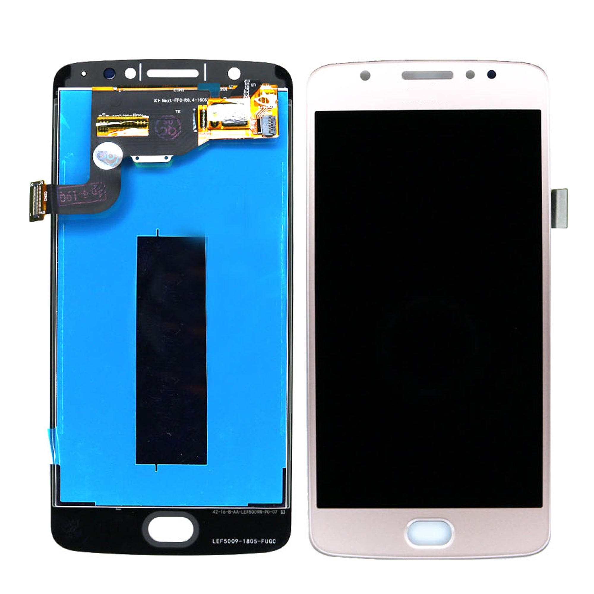OEM Display für Motorola Moto E4 ohne Rahmen Gold – Bild 4
