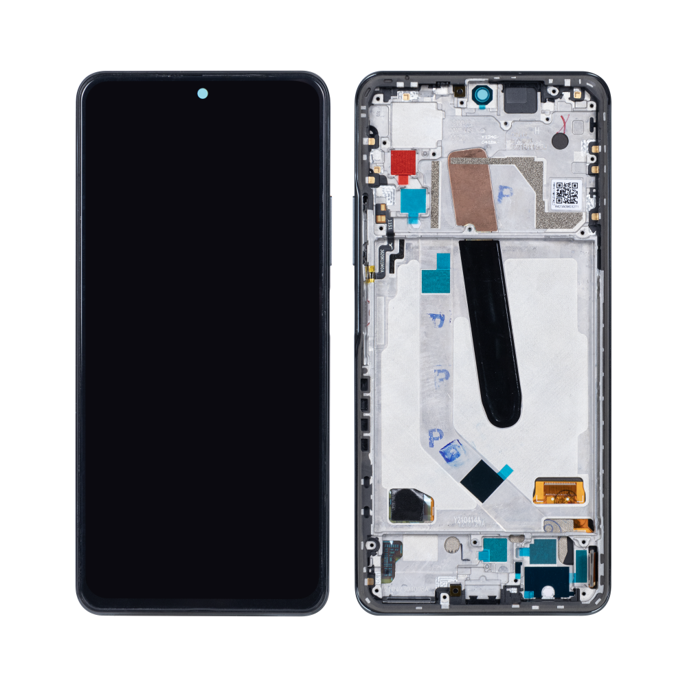 OEM Display für Xiaomi Mi 11x, Mi 11x Pro, Mi 11i mit Rahmen Schwarz – Bild 4