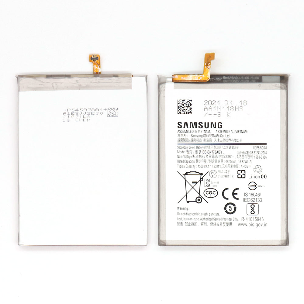 Samsung Galaxy Note 10 Lite N770F Akku EB-BN770ABY OEM – Bild 5