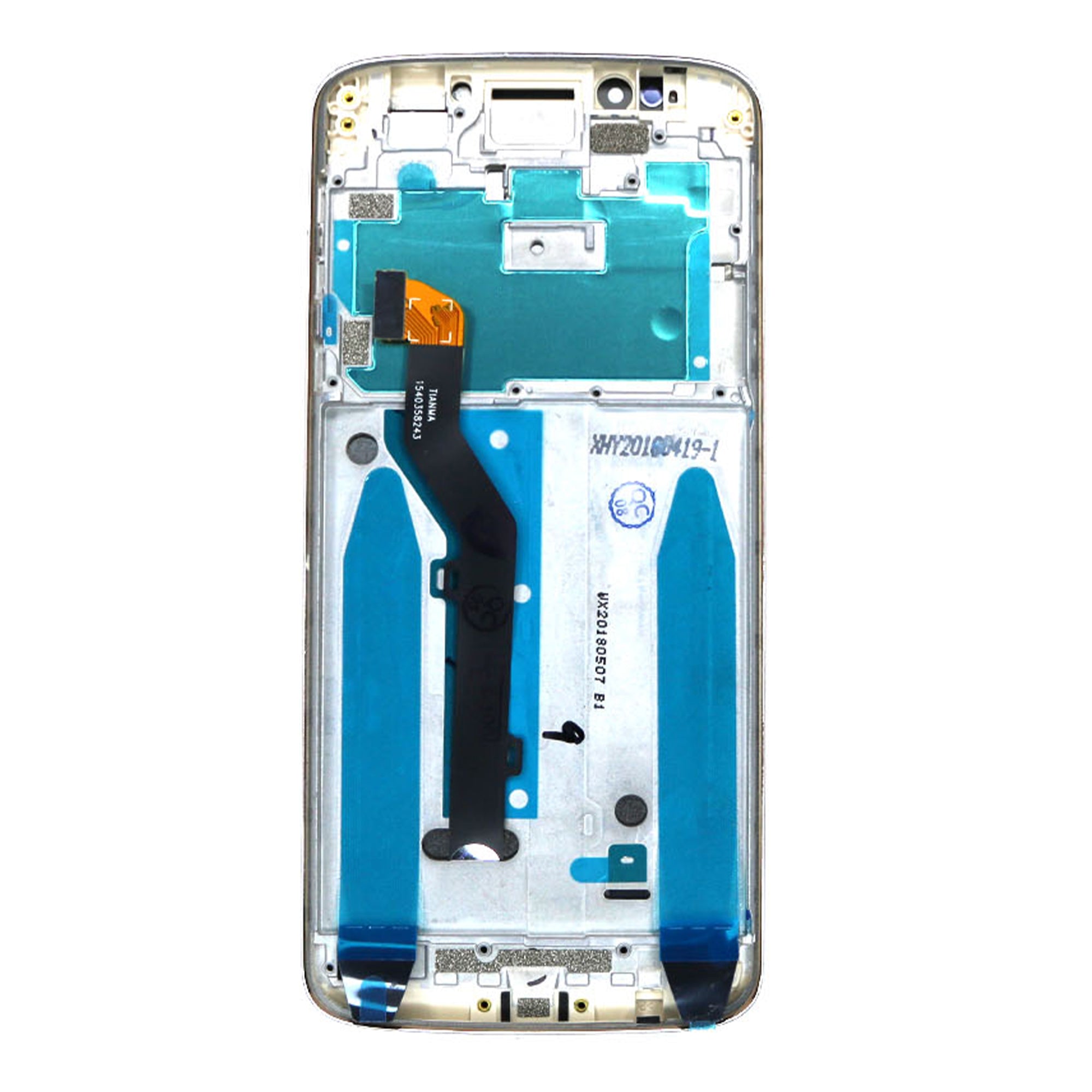 OEM Display für Motorola Moto G6 Play mit Rahmen Gold – Bild 3